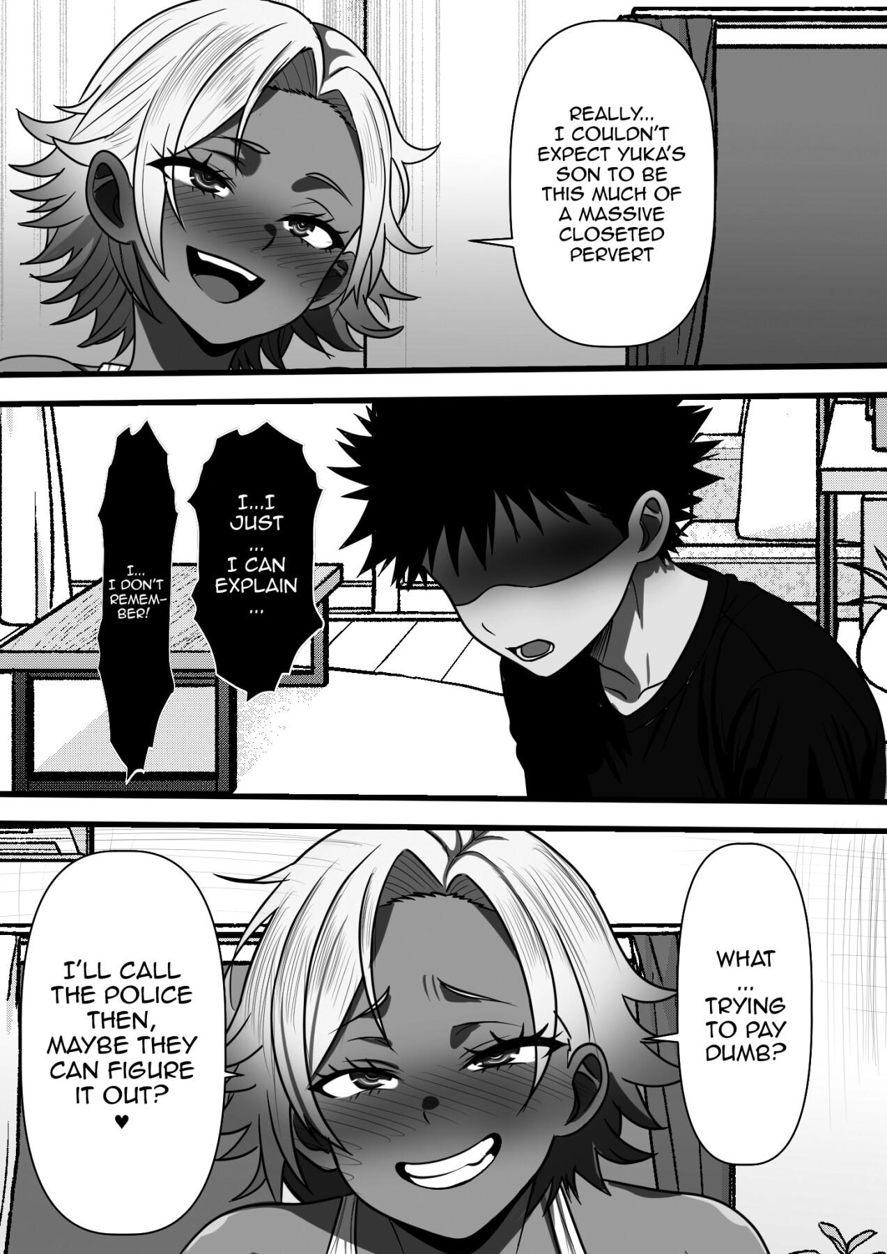 [Furitendou] The Story Of How I, An Irrelevant Guy, Got To Impregnate My Mother's Delinquent MILF image number 19