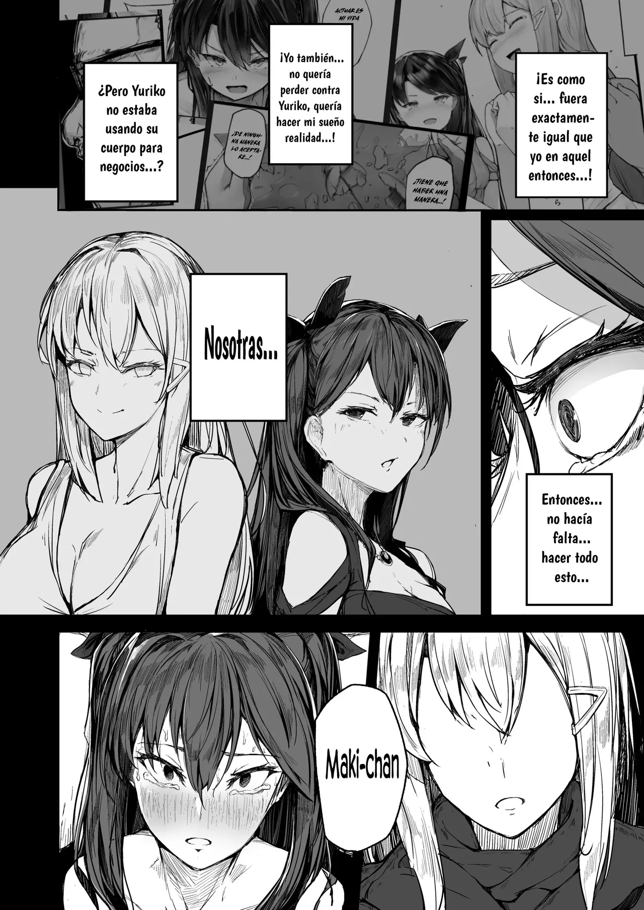 [Atugi de 5 (Murlachrot)] Kairaku Ochi shita Joyuu no Matsuro Kouhen - La Caída de la Actriz Corrompida por Placer - Pt2 [Spanish] [Elpis Eros Traduccion] [Digital] numero di immagine  38