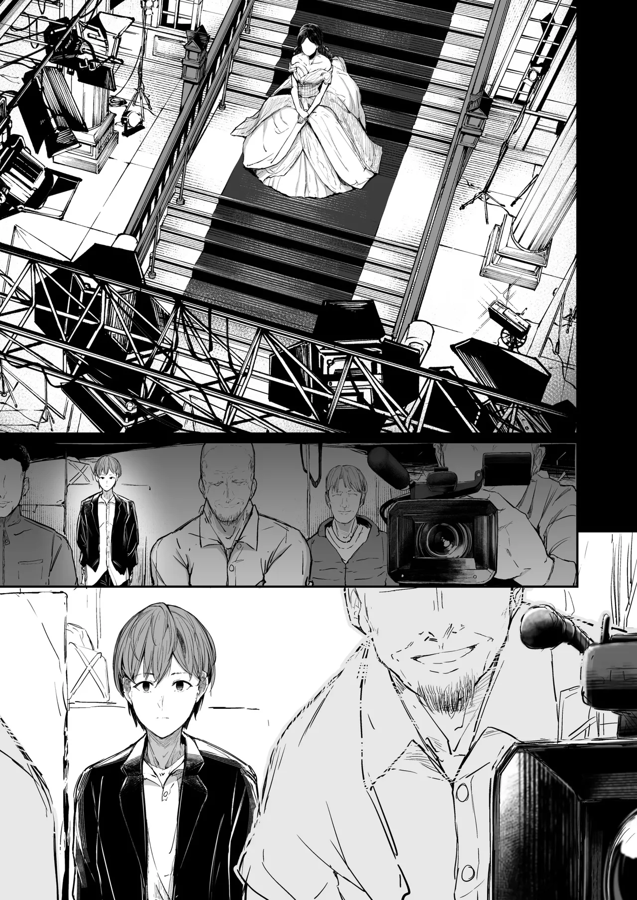 [Atugi de 5 (Murlachrot)] Kairaku Ochi shita Joyuu no Matsuro Kouhen - La Caída de la Actriz Corrompida por Placer - Pt2 [Spanish] [Elpis Eros Traduccion] [Digital] numero di immagine  43