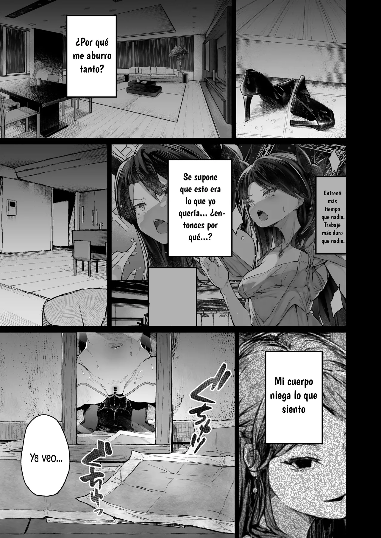 [Atugi de 5 (Murlachrot)] Kairaku Ochi shita Joyuu no Matsuro Kouhen - La Caída de la Actriz Corrompida por Placer - Pt2 [Spanish] [Elpis Eros Traduccion] [Digital] numero di immagine  45