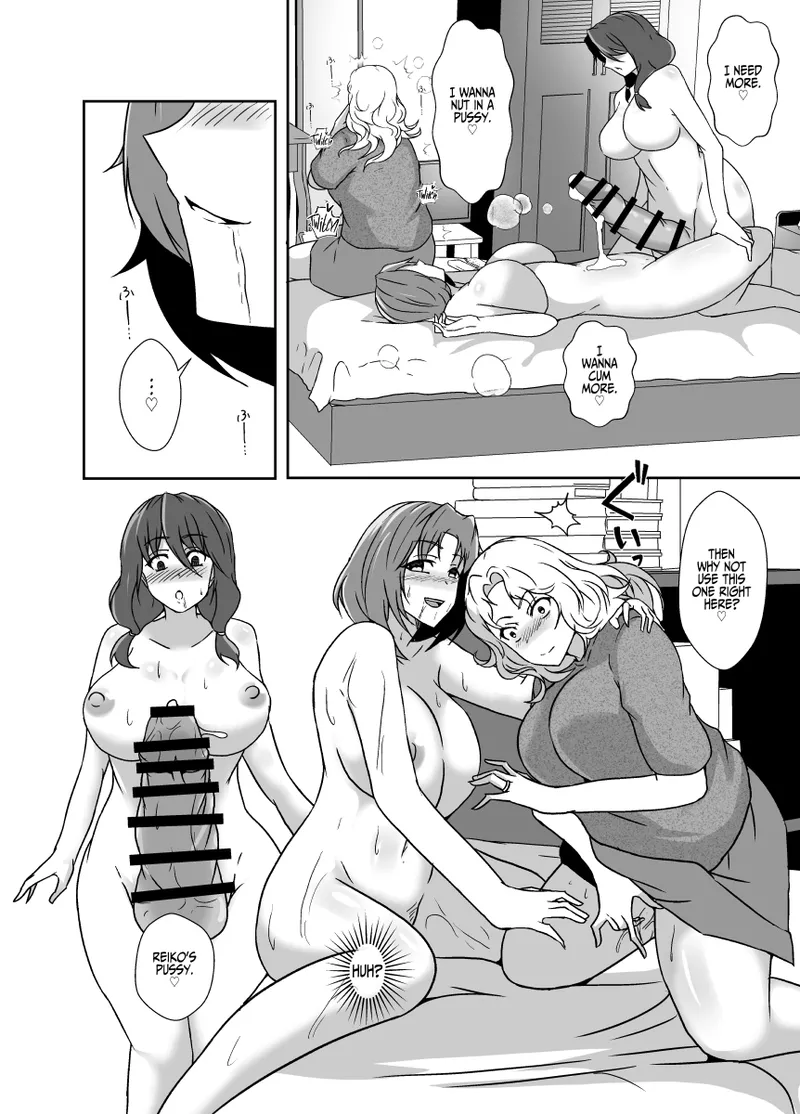 [Lilium Kyouwakoku (Shimakawa)] Musume ga Futanari Zetsurin nanode Mamatomo ni Seishori o Tetsudatte Morau | My Daughter Is An Insatiable Dickchick, So I Asked My Fellow Mother Friends For Some "Help" [English] [Iulius] 图片编号 30