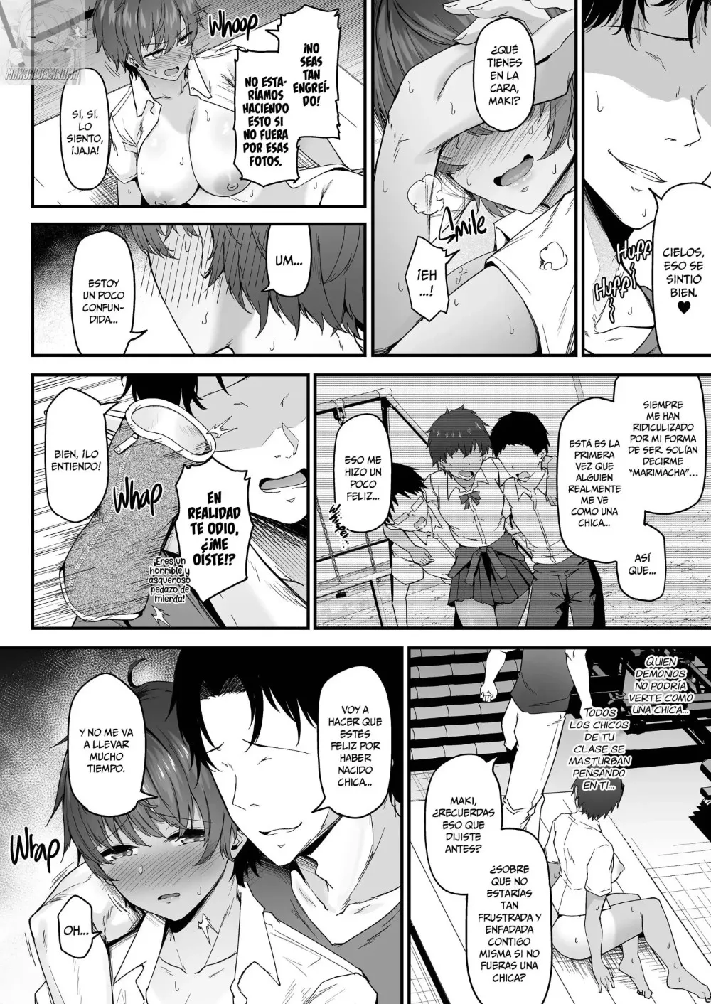 [Eagle Land (Takamaru)] Rikujoubu Boyish Osananajimi Netorare Gachi Koubi Roku | Lo Que Ocurre Fuera de la Pista [Spanish] [MandaloAsiNoma] [Digital] 图片编号 23