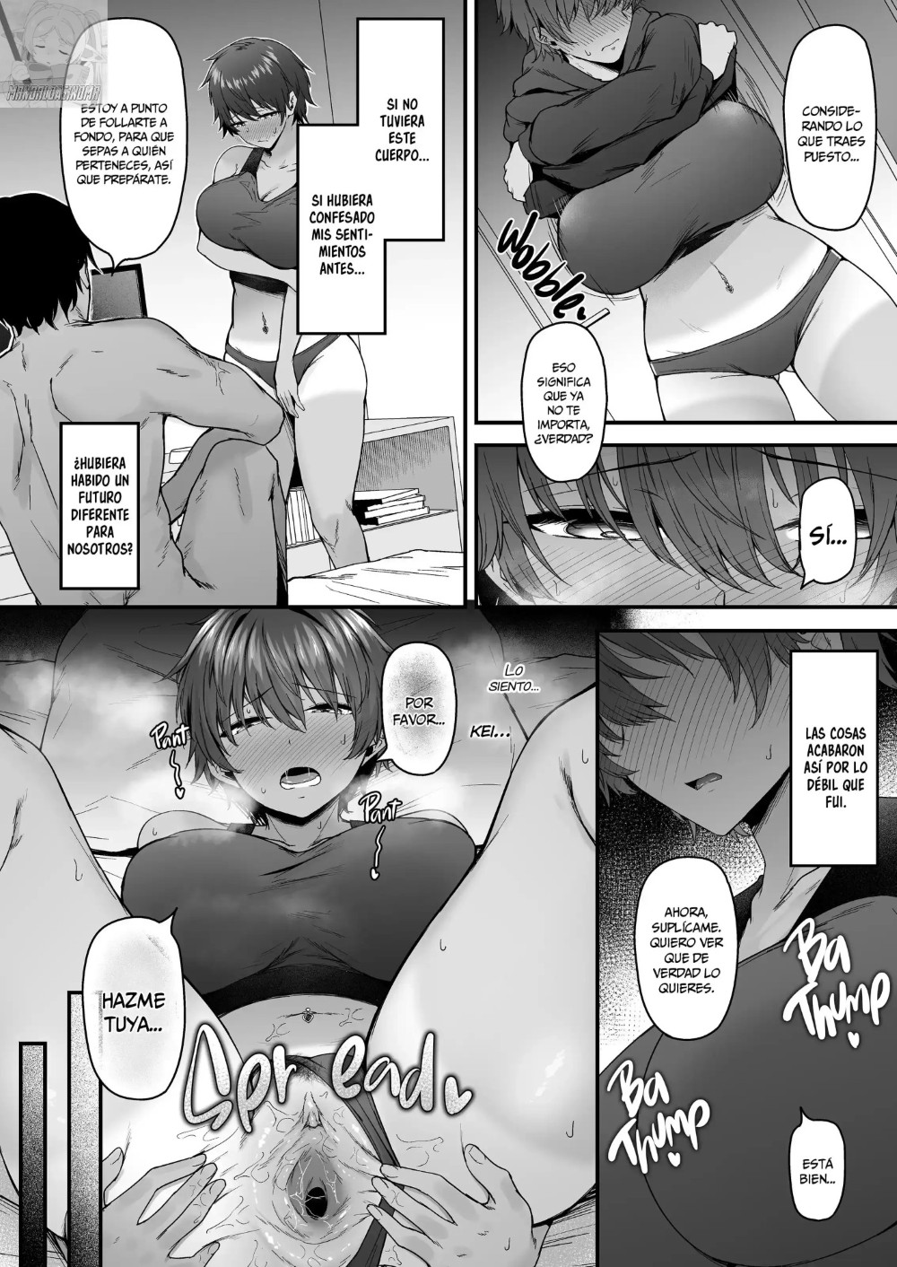 [Eagle Land (Takamaru)] Rikujoubu Boyish Osananajimi Netorare Gachi Koubi Roku | Lo Que Ocurre Fuera de la Pista [Spanish] [MandaloAsiNoma] [Digital] 图片编号 39