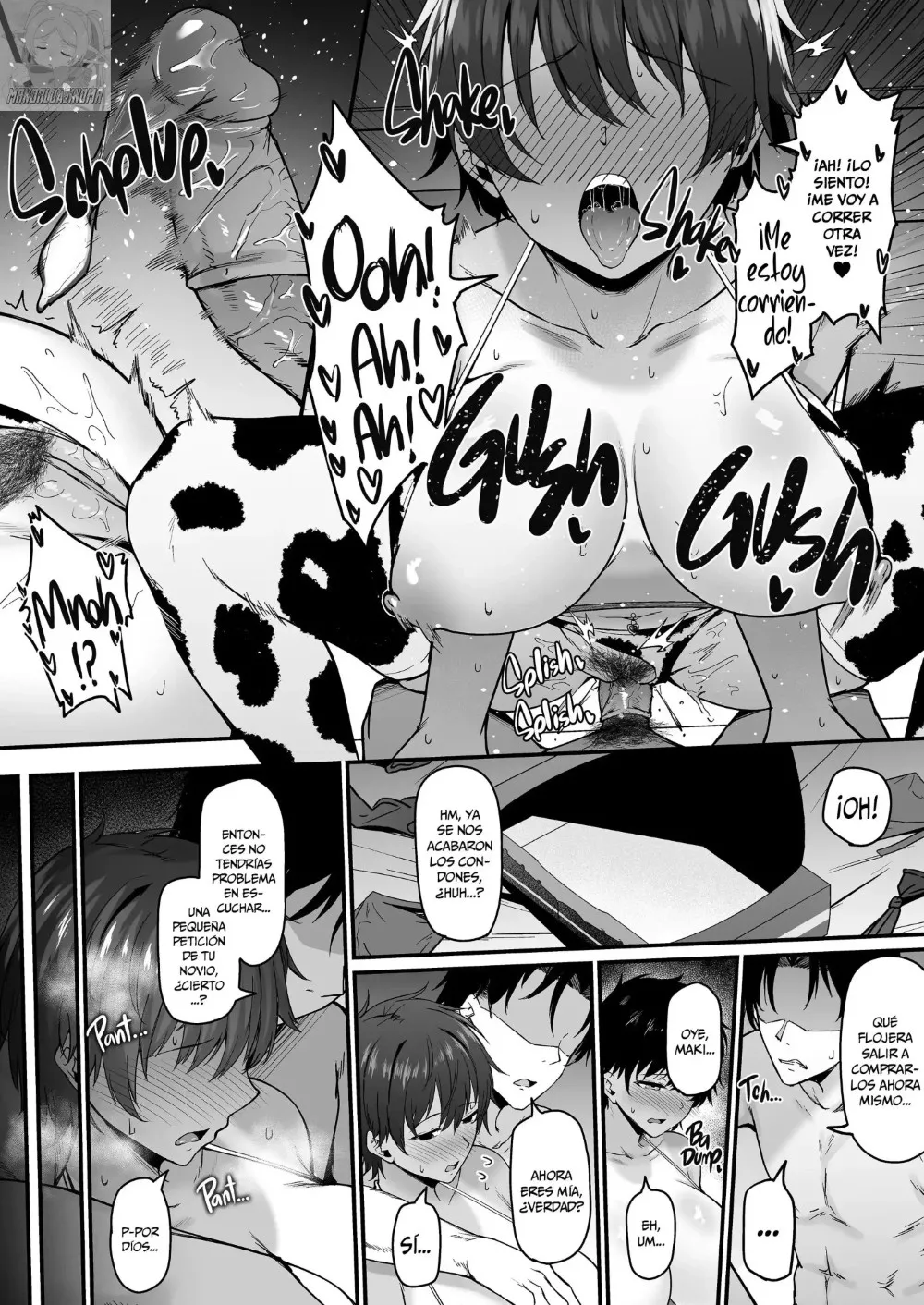 [Eagle Land (Takamaru)] Rikujoubu Boyish Osananajimi Netorare Gachi Koubi Roku | Lo Que Ocurre Fuera de la Pista [Spanish] [MandaloAsiNoma] [Digital] 图片编号 43