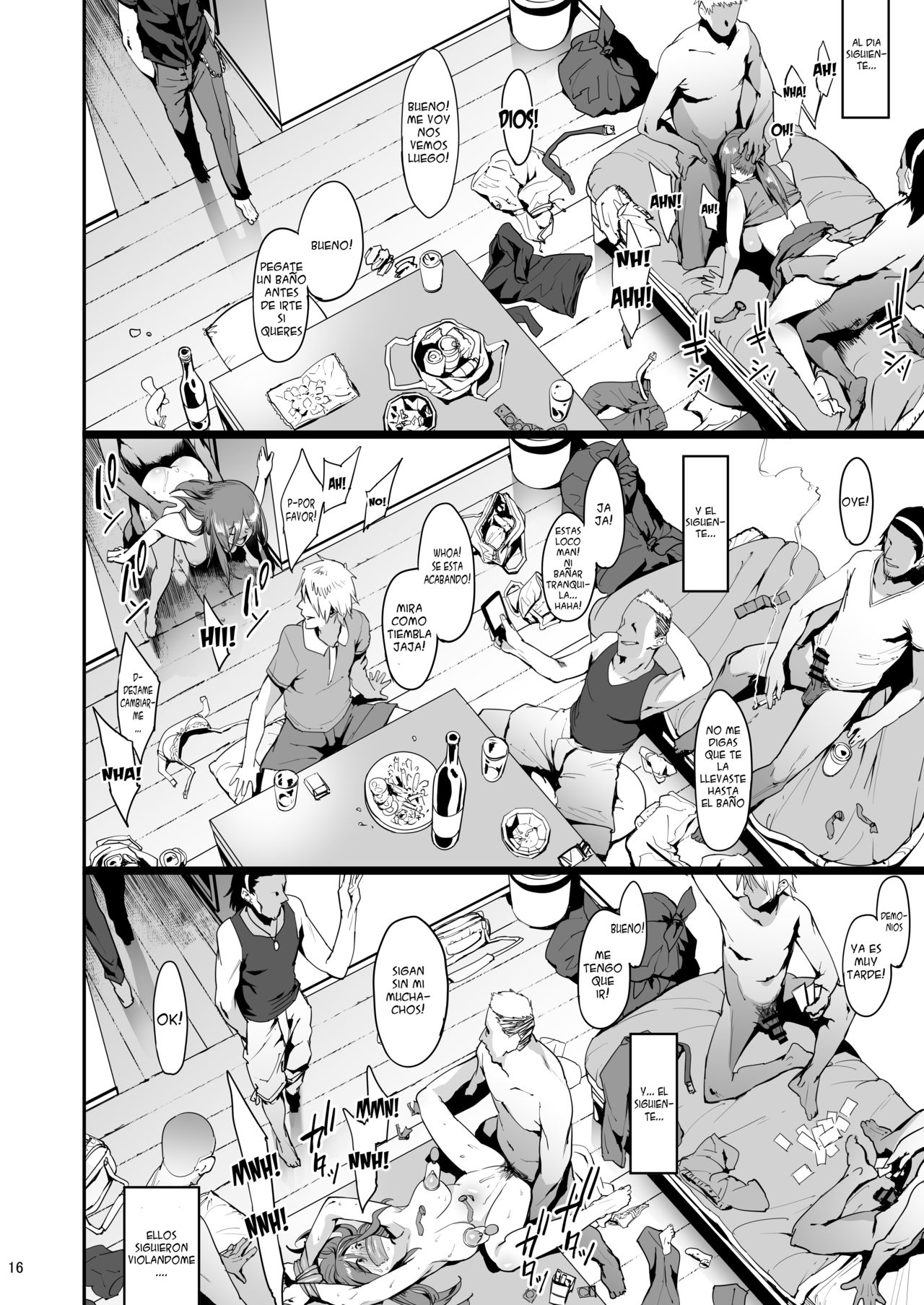 [PIANIISHIMO (Pija)] Mifune Miyu no Koukai (THE IDOLM@STER CINDERELLA GIRLS) [Spanish] {DK} [Digital] numero di immagine  15