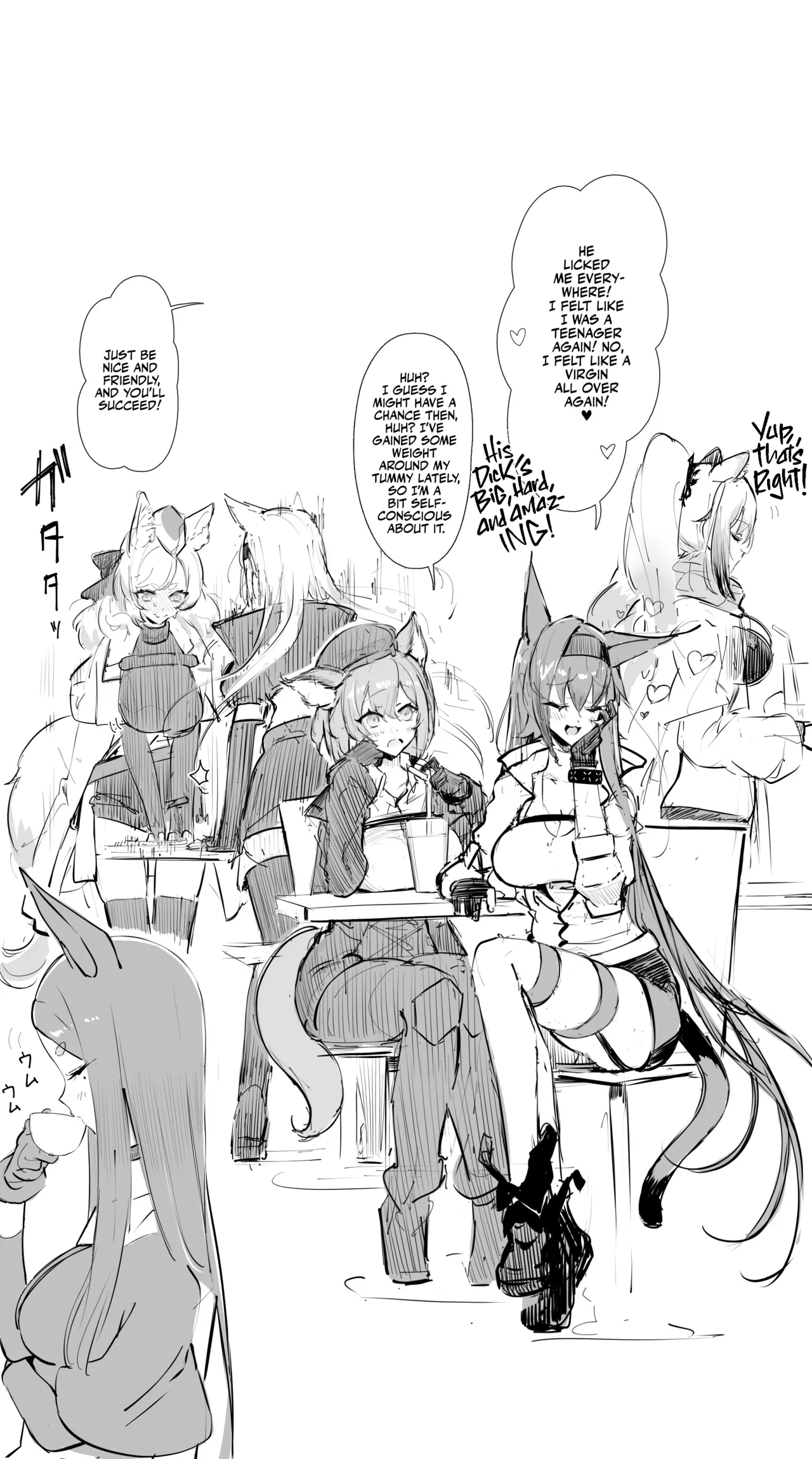 [Neko no Youchuu] Blaze to Sauna Mitai na Sex suru Hanashi (Arknights) [English] [Team Rabu2] [Decensored] image number 14
