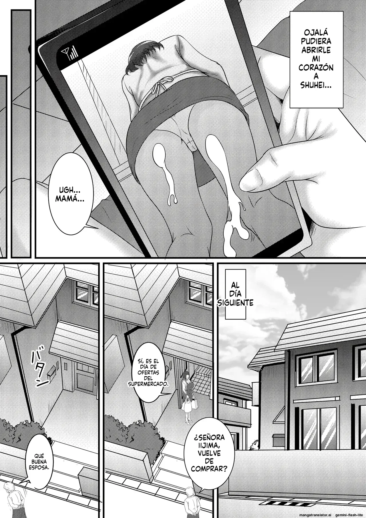 [Momoiro Onsen] Boku no Kanojo wa Okaasan｜Mi Novia es Mi Madre [Spanish] [PainA-xi80] 图片编号 5