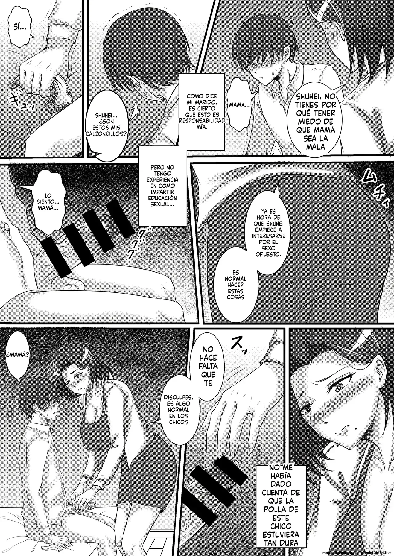 [Momoiro Onsen] Boku no Kanojo wa Okaasan｜Mi Novia es Mi Madre [Spanish] [PainA-xi80] 图片编号 8