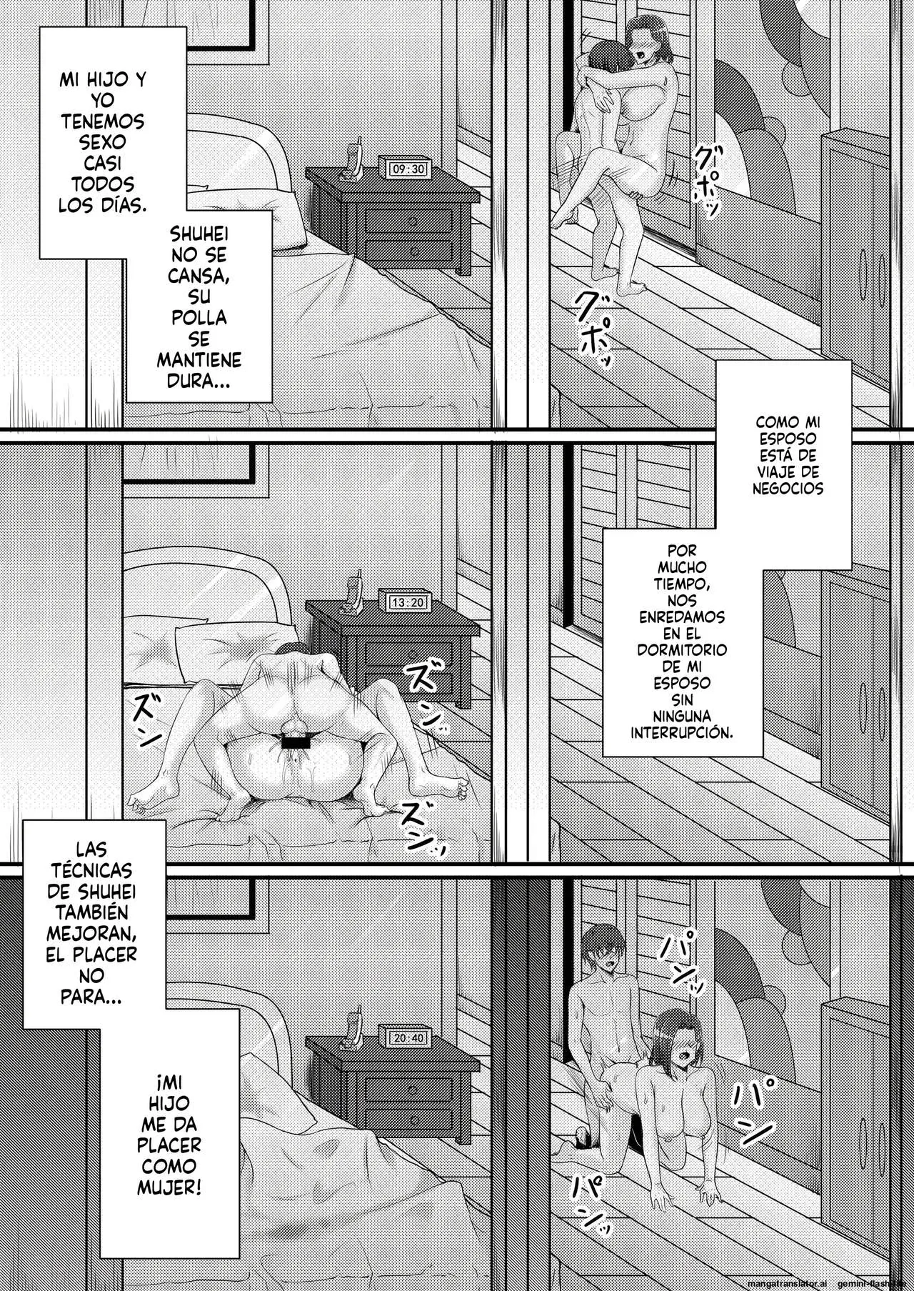 [Momoiro Onsen] Boku no Kanojo wa Okaasan｜Mi Novia es Mi Madre [Spanish] [PainA-xi80] 图片编号 28