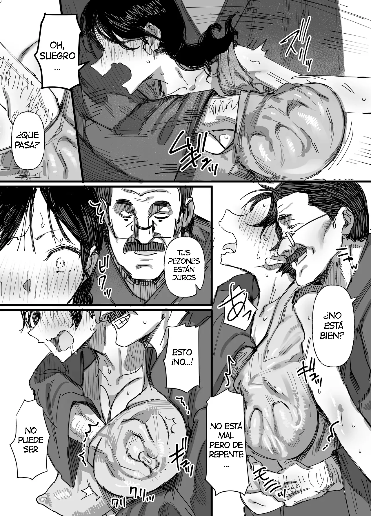 [Dynamic Mom (Onodera)] Otto no Shakkin Nakadashi Hensai Gifu ni Mi o Uru Komochi Tsuma｜Una Mujer Casada Vende su Cuerpo a su Suegro [Spanish] [Pajerosxnx] image number 14