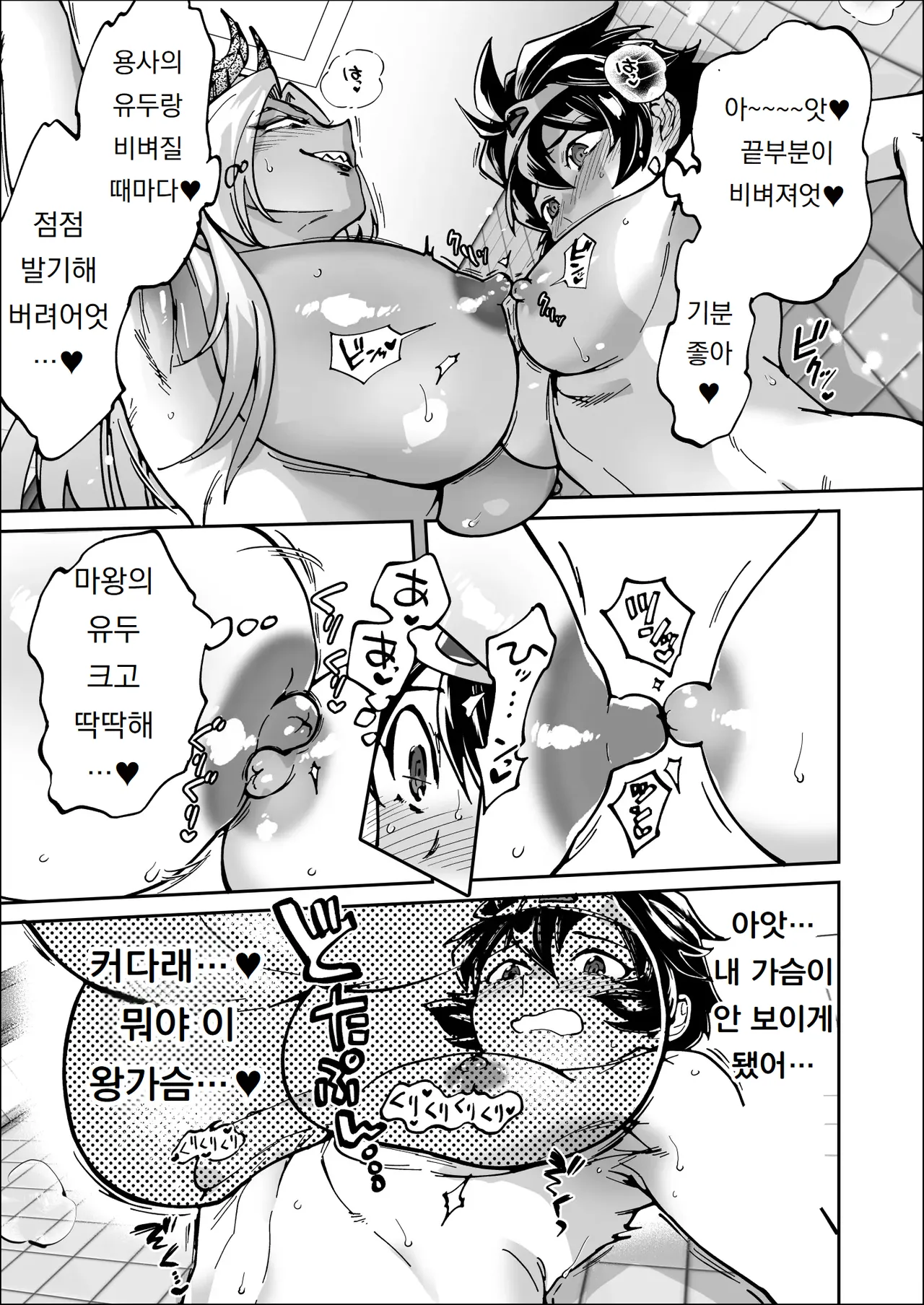 [Hougakuya (Namboku)] 최종 결전에서 처음으로 서로의 맨얼굴을 보고 반해버린 용사와 마왕 Saishū kessen de hajimete otagai no sugao mite hore chatta yūsha to maō 图片编号 11