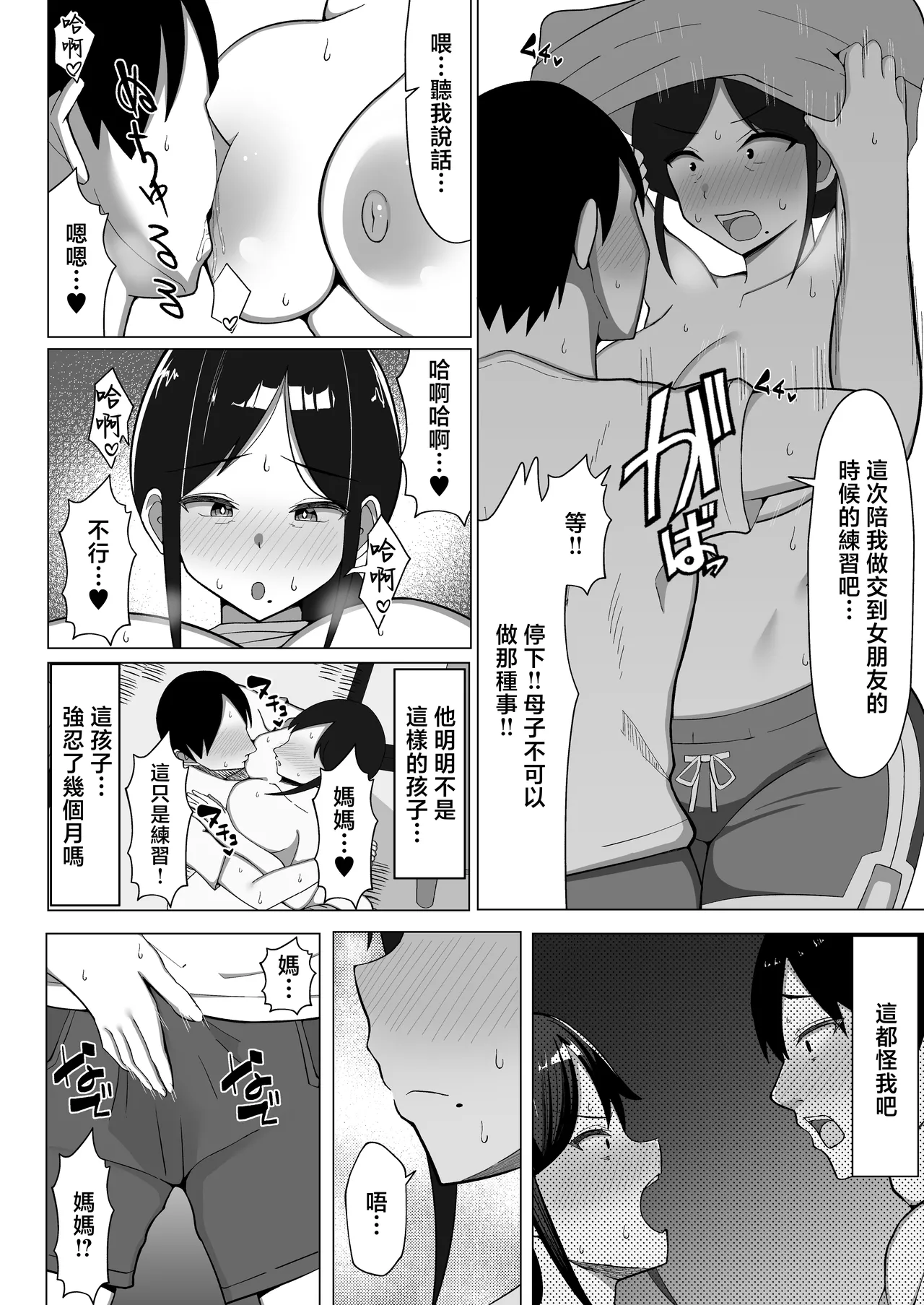 [Mustard Teikoku (Europia)] Yojouhan no Ore no Heya de Kaa-chan to Sumu Koto ni Natta Hanashi 1 | 在四曡半小房間裡開始和媽媽一起生活的故事話1 [Chinese] numero di immagine  27