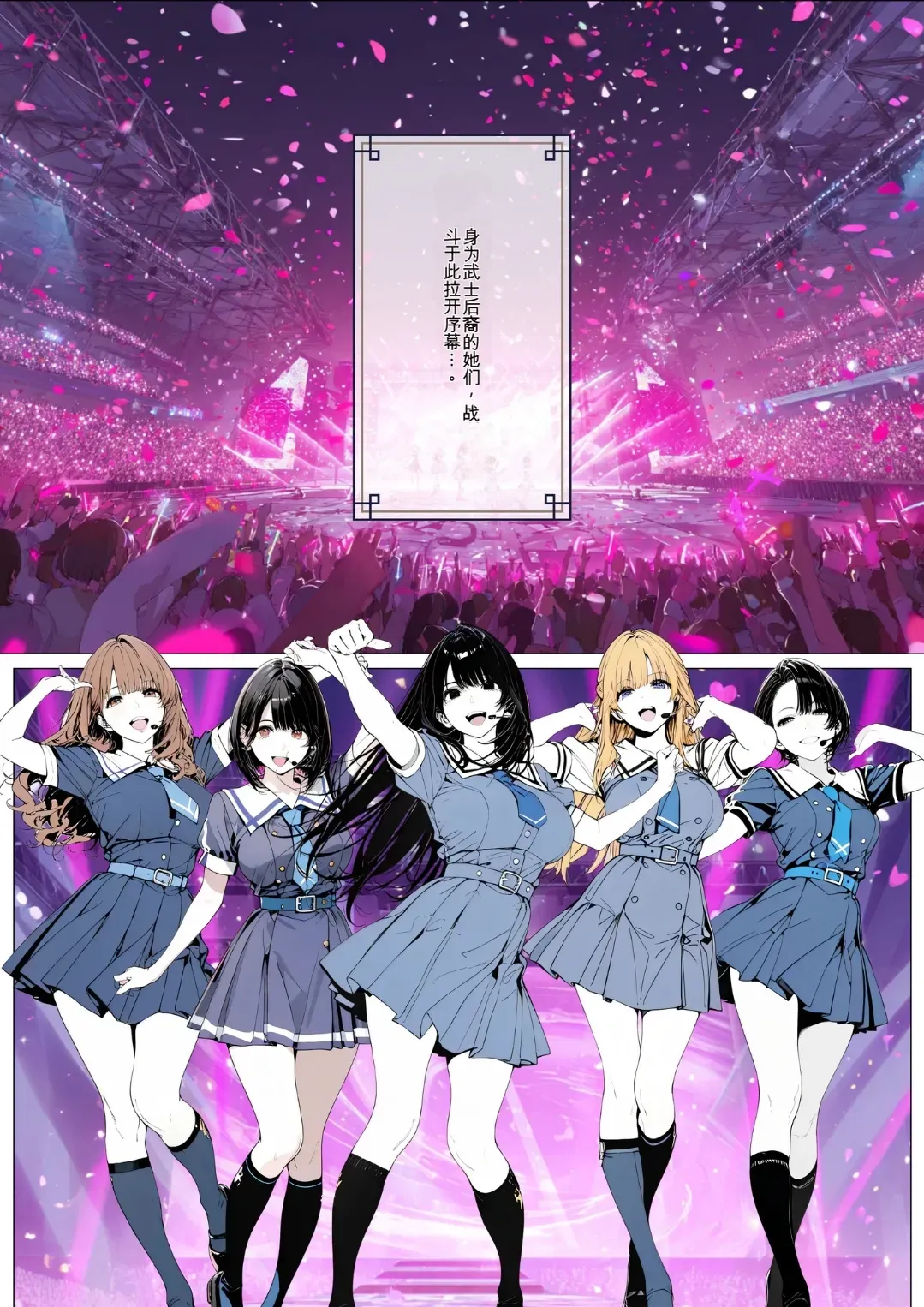 [AI_MAKER] 國立彩舞来学園 第01話 (オリジナル) [AI Generated][AI 翻译] 图片编号 17