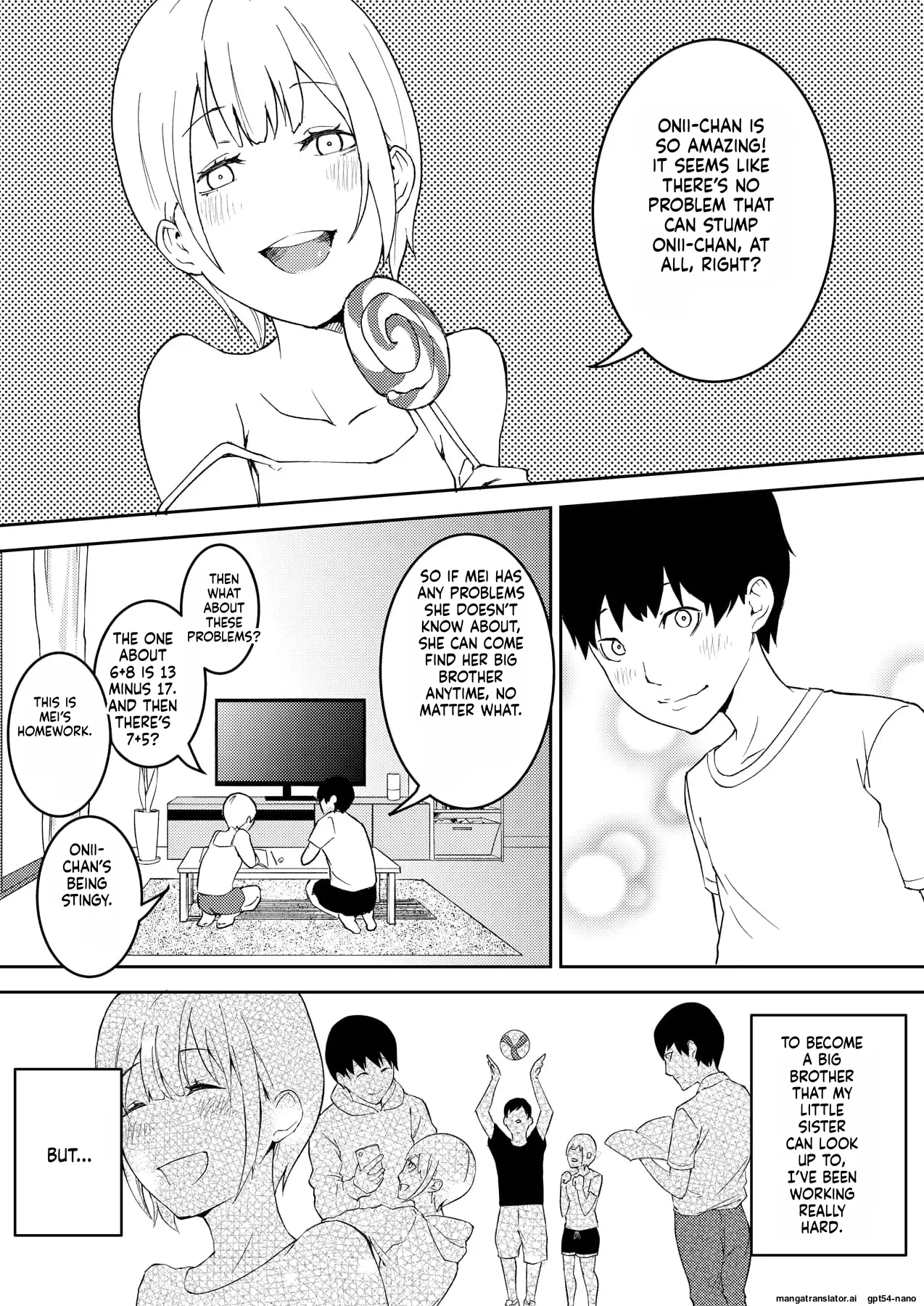 [Ohiya Horoyoi] Kinou Made wa Imouto no Otehon datta | Before Yesterday Clearly Still Keeps Saying  How much They Admire Me  [English] [MTL] numero di immagine  2