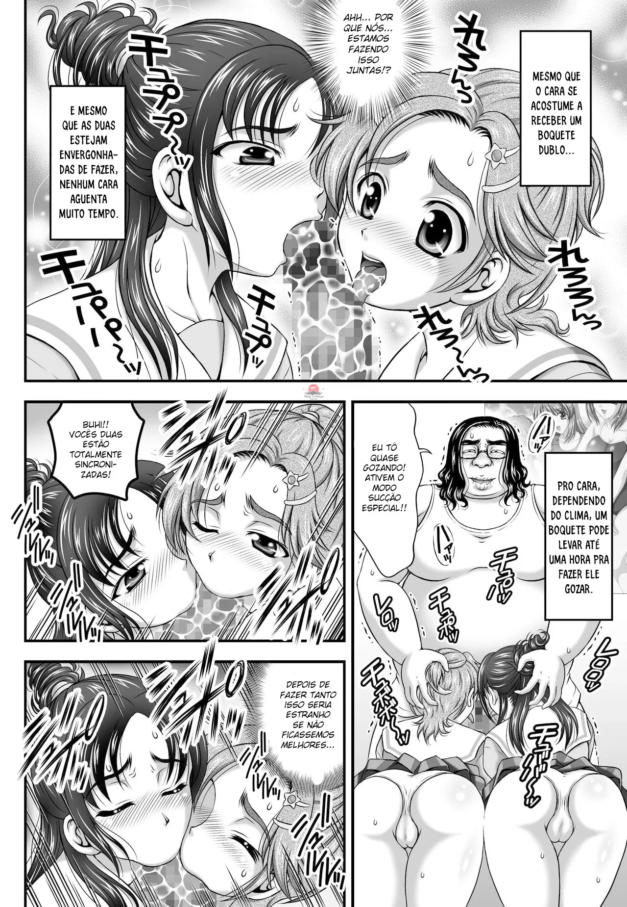 [Kuroyuki (Kakyouin Chiroru)] Milk Hunters 7 (Futari wa Precure, Futari wa Precure Splash Star) [pt-BR] [Bakai.org] [Digital] Bildnummer 4