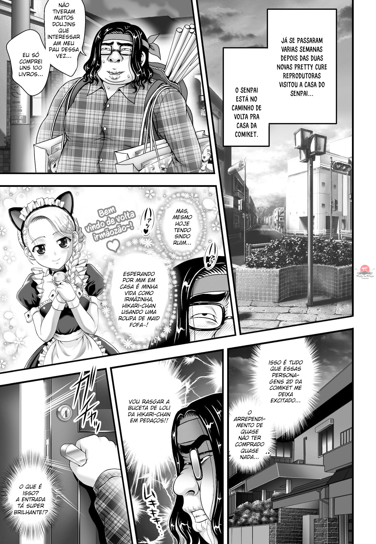 [Kuroyuki (Kakyouin Chiroru)] Milk Hunters 7 (Futari wa Precure, Futari wa Precure Splash Star) [pt-BR] [Bakai.org] [Digital] Bildnummer 10