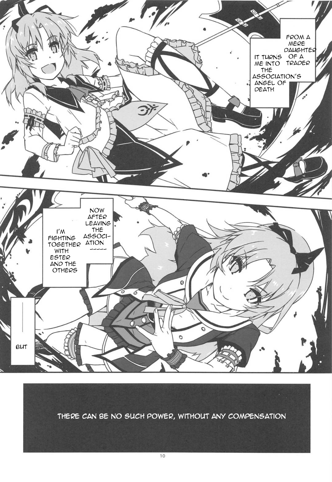(C96) [Angyadow (Shikei)] Koko ni Rakuen o Tateyou! (The Legend of Heroes: Sen no Kiseki) [English] {MagusTLS} image number 9