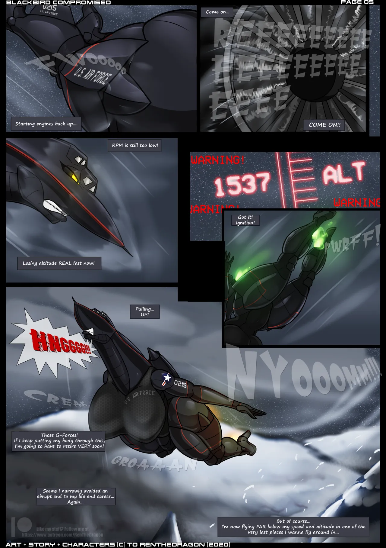 Blackbird Compromised by renthedragon image number 5