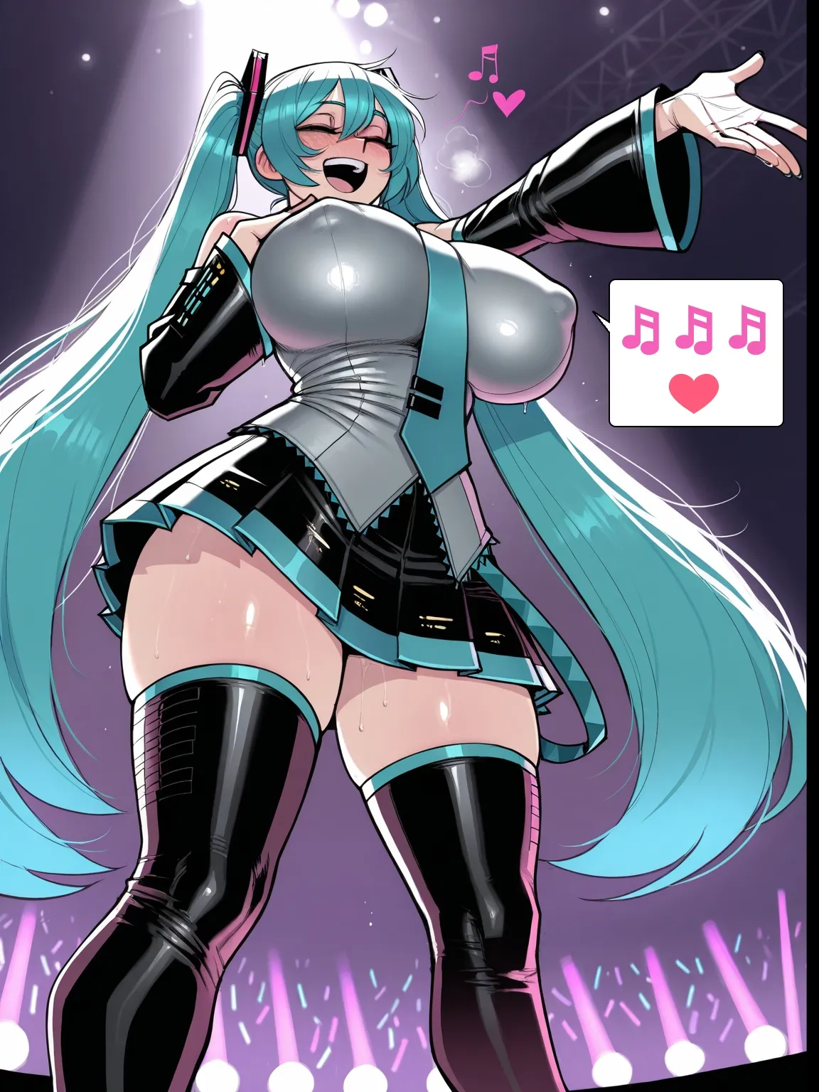 [11_22] Vocaloid - Cita con Hatsune Miku [AI Generated] 画像番号 1
