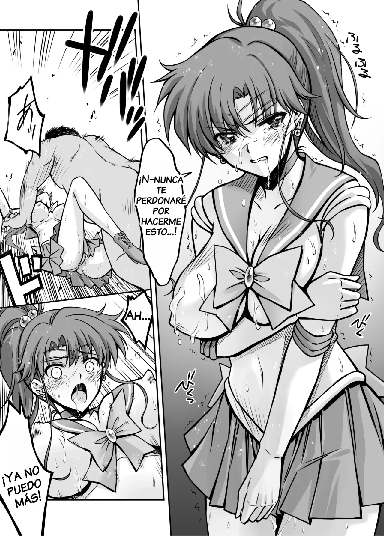 [BLUE GARNET (Serizawa Katsumi)] Sono Hoshi wa Yogosarete 6｜El Planeta Fue Contaminado 6 (Bishoujo Senshi Sailor Moon) [Spanish] [NTRForever] [Digital] 图片编号 21