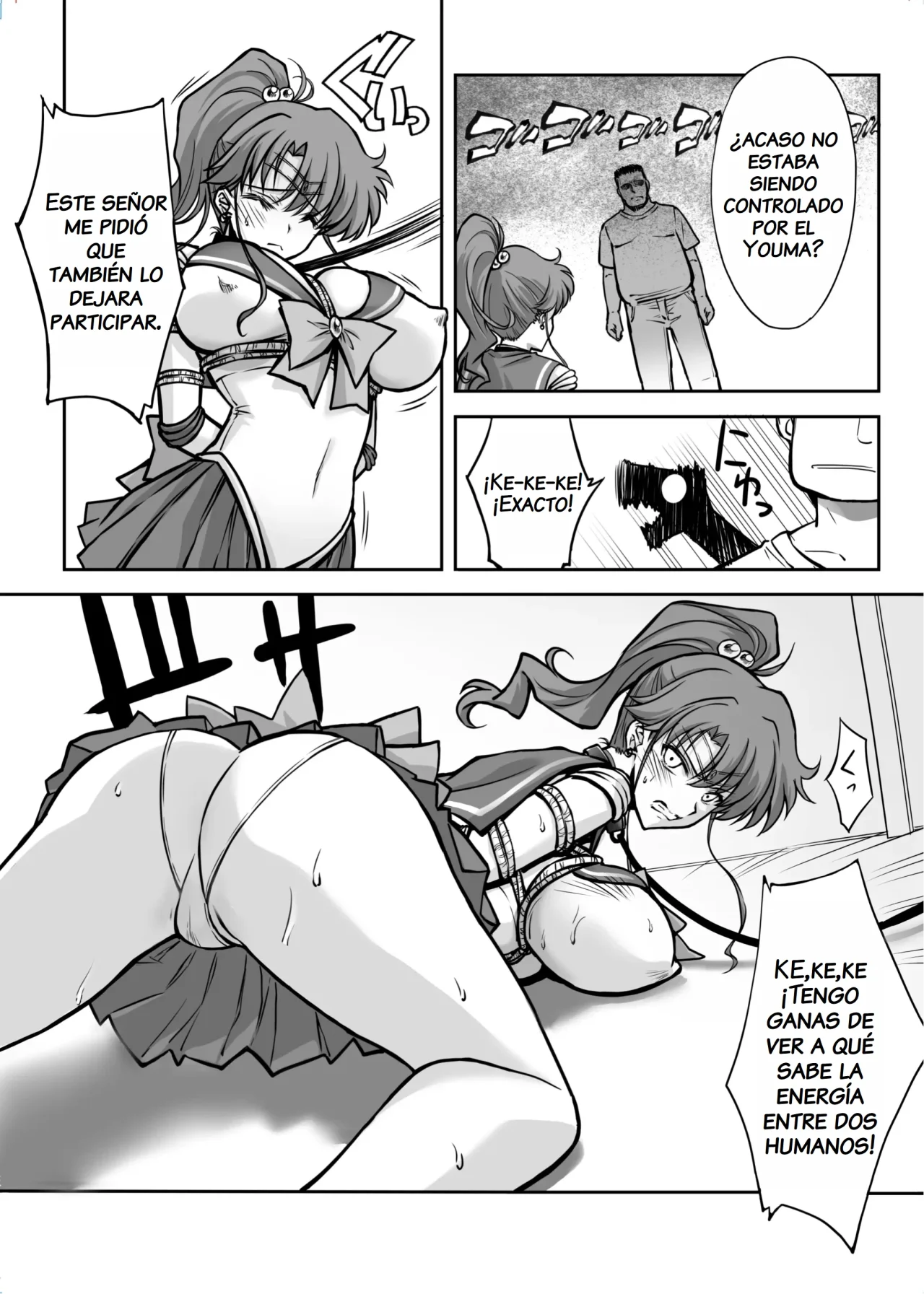 [BLUE GARNET (Serizawa Katsumi)] Sono Hoshi wa Yogosarete 7｜El Planeta Fue Contaminado 7  (Bishoujo Senshi Sailor Moon) [Spanish] [NTRForever] [Digital] 图片编号 9