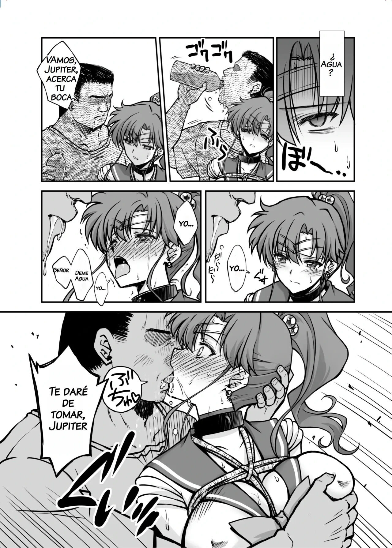 [BLUE GARNET (Serizawa Katsumi)] Sono Hoshi wa Yogosarete 7｜El Planeta Fue Contaminado 7  (Bishoujo Senshi Sailor Moon) [Spanish] [NTRForever] [Digital] 图片编号 16