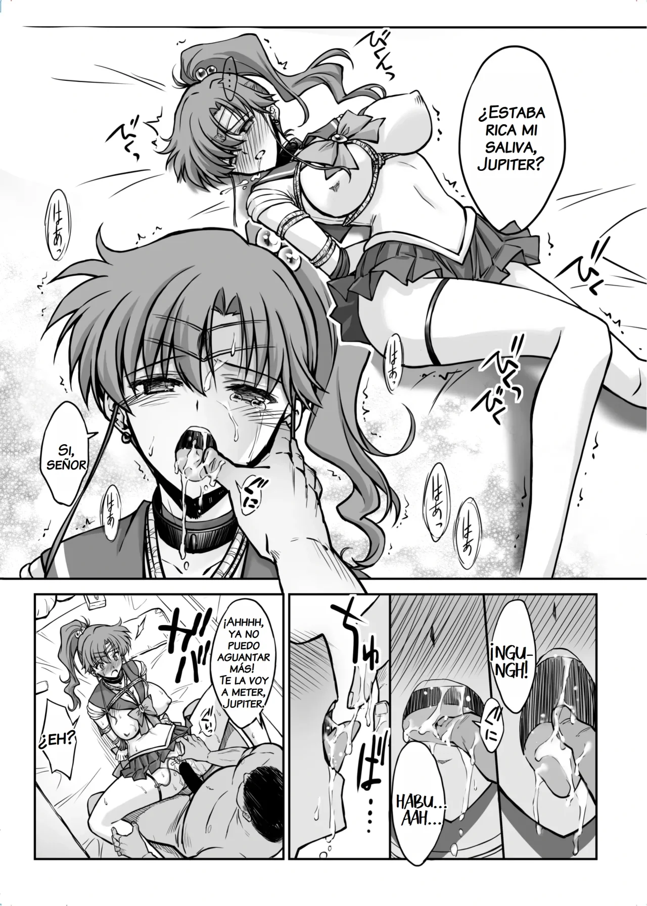 [BLUE GARNET (Serizawa Katsumi)] Sono Hoshi wa Yogosarete 7｜El Planeta Fue Contaminado 7  (Bishoujo Senshi Sailor Moon) [Spanish] [NTRForever] [Digital] 图片编号 19