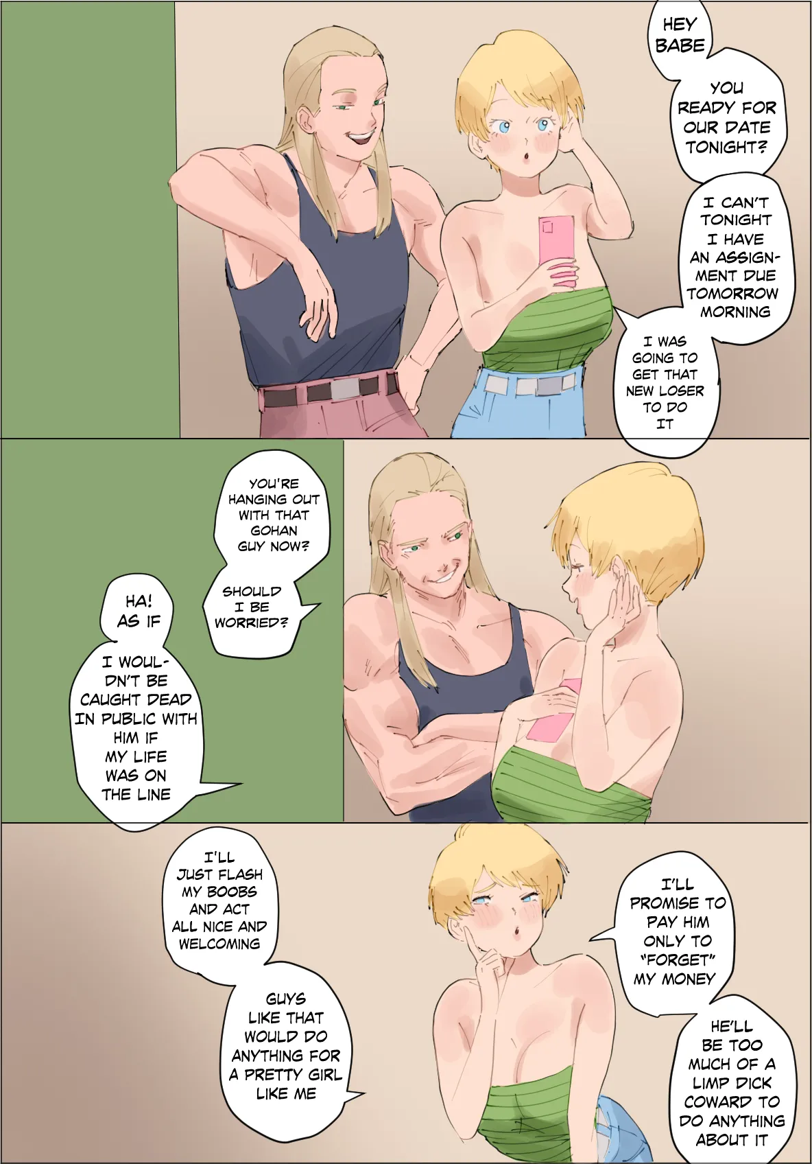 [Huggytug] Erasa Shouldn’t (Dragon Ball Z) 图片编号 1