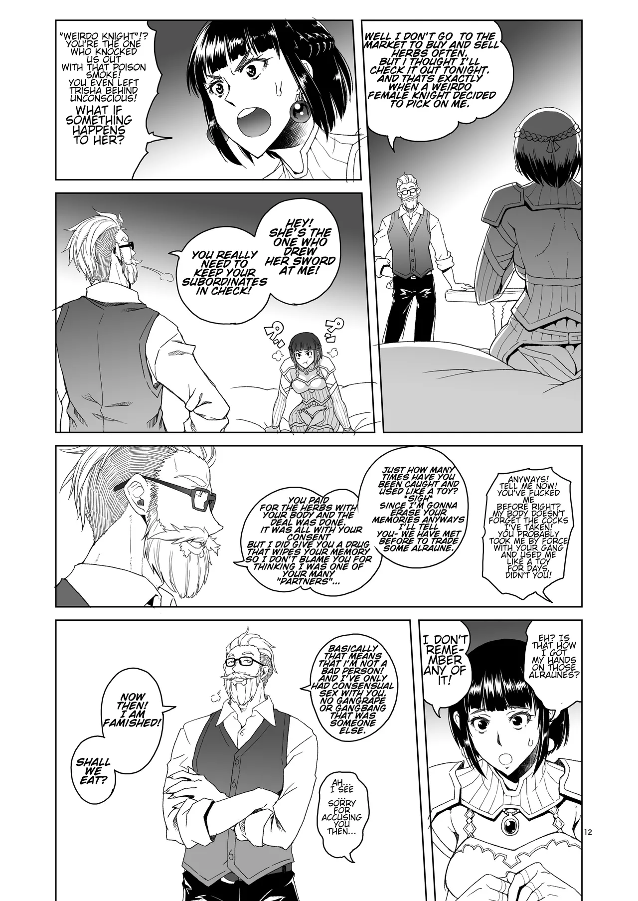 [Asaki Blog Branch Office (Asaki Takayuki)] Onnakishi Rael to Suzuiro no Mori no Kiba 2 | Lady Knight Rahel and The Silvery Forest Fang 2[Digital][CT Scans] изображение № 11