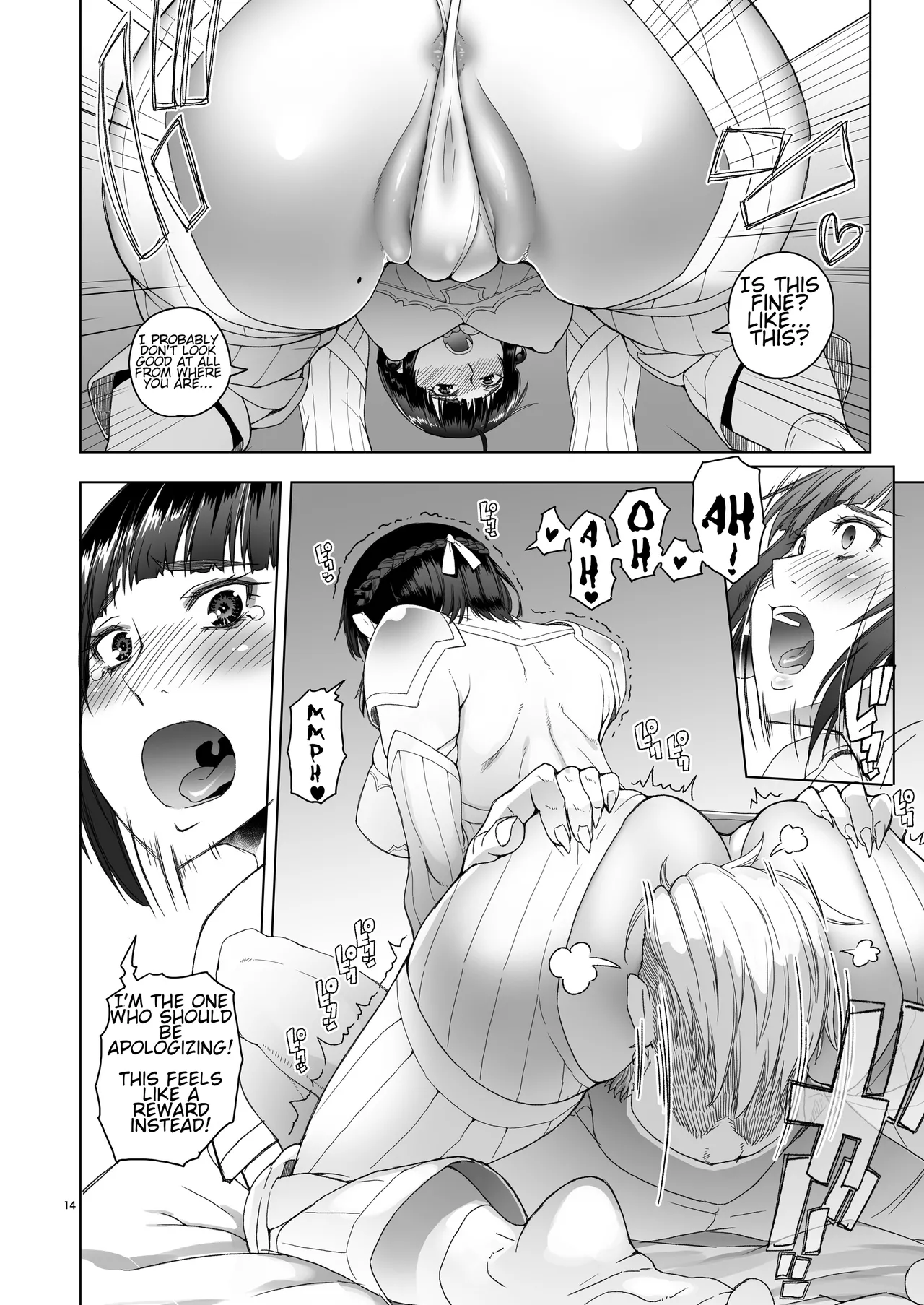 [Asaki Blog Branch Office (Asaki Takayuki)] Onnakishi Rael to Suzuiro no Mori no Kiba 2 | Lady Knight Rahel and The Silvery Forest Fang 2[Digital][CT Scans] изображение № 13