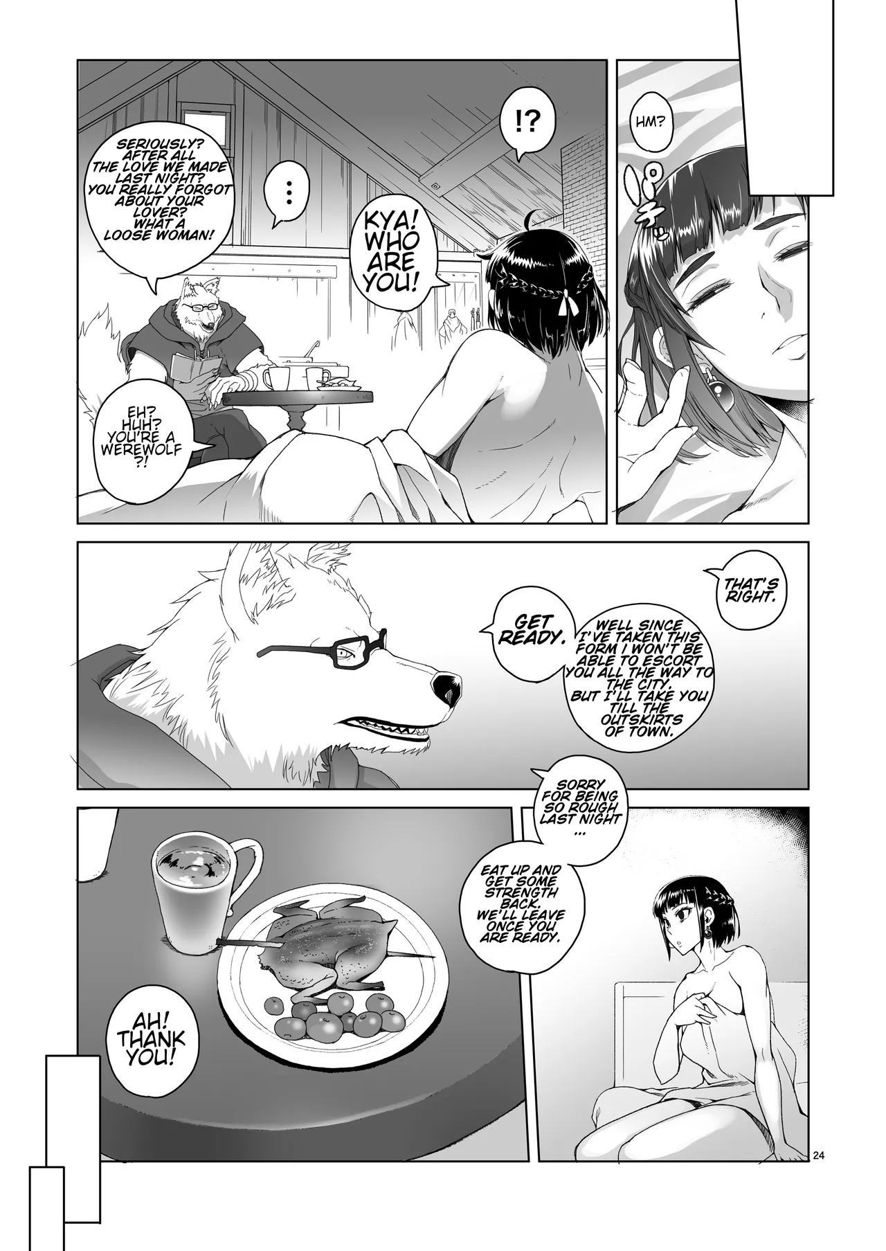 [Asaki Blog Branch Office (Asaki Takayuki)] Onnakishi Rael to Suzuiro no Mori no Kiba 2 | Lady Knight Rahel and The Silvery Forest Fang 2[Digital][CT Scans] изображение № 23