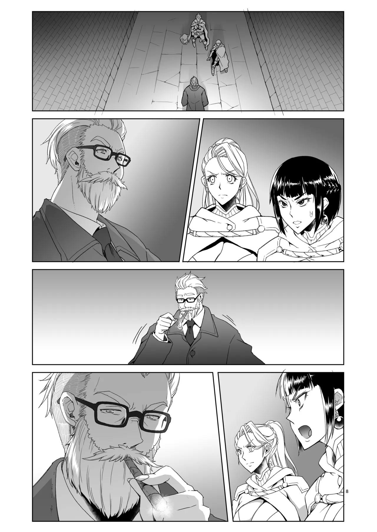 [Asaki Blog Branch Office (Asaki Takayuki)] Onnakishi Rael to Suzuiro no Mori no Kiba 2 | Lady Knight Rahel and The Silvery Forest Fang 2[Digital][CT Scans] изображение № 33