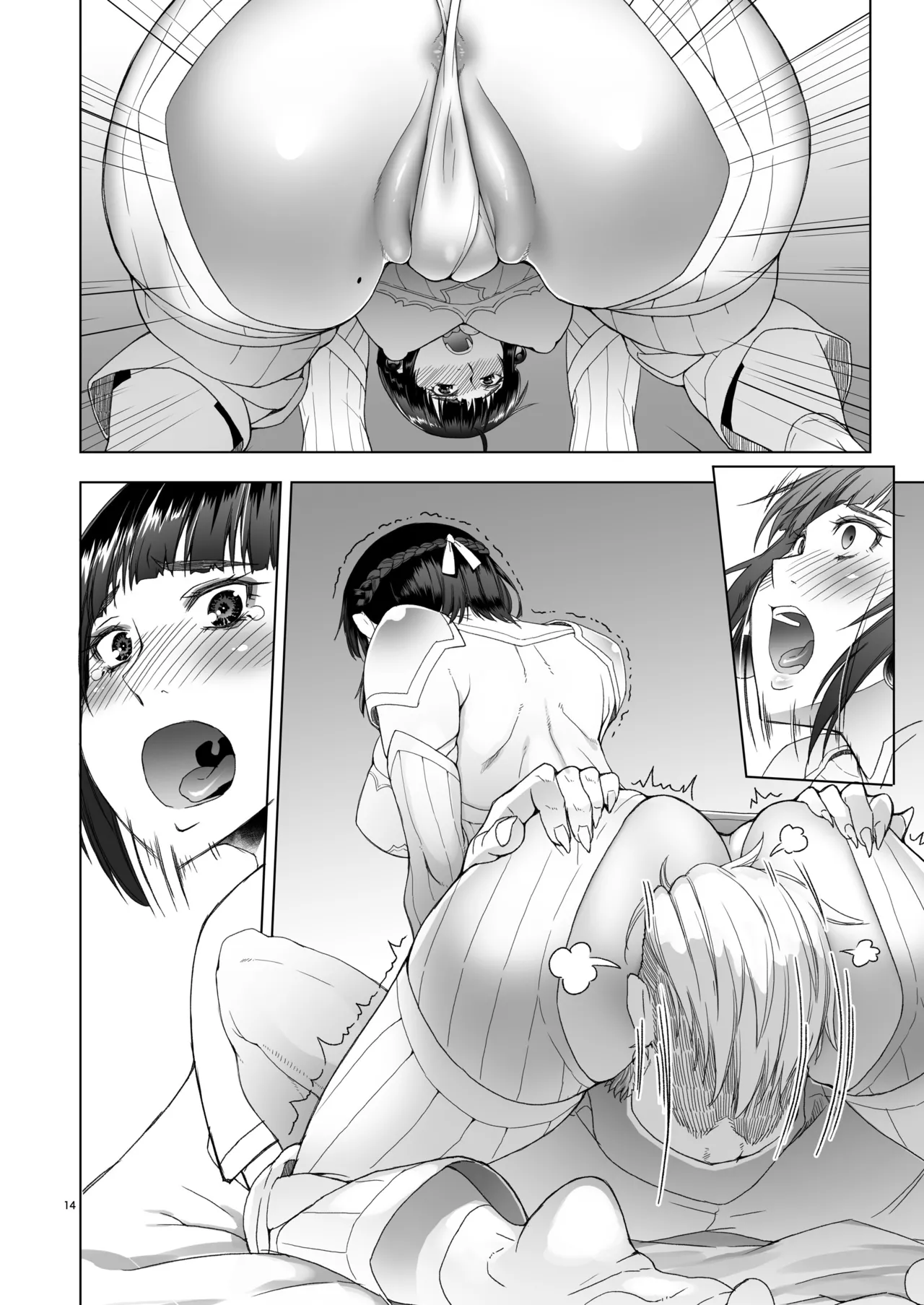 [Asaki Blog Branch Office (Asaki Takayuki)] Onnakishi Rael to Suzuiro no Mori no Kiba 2 | Lady Knight Rahel and The Silvery Forest Fang 2[Digital][CT Scans] изображение № 39