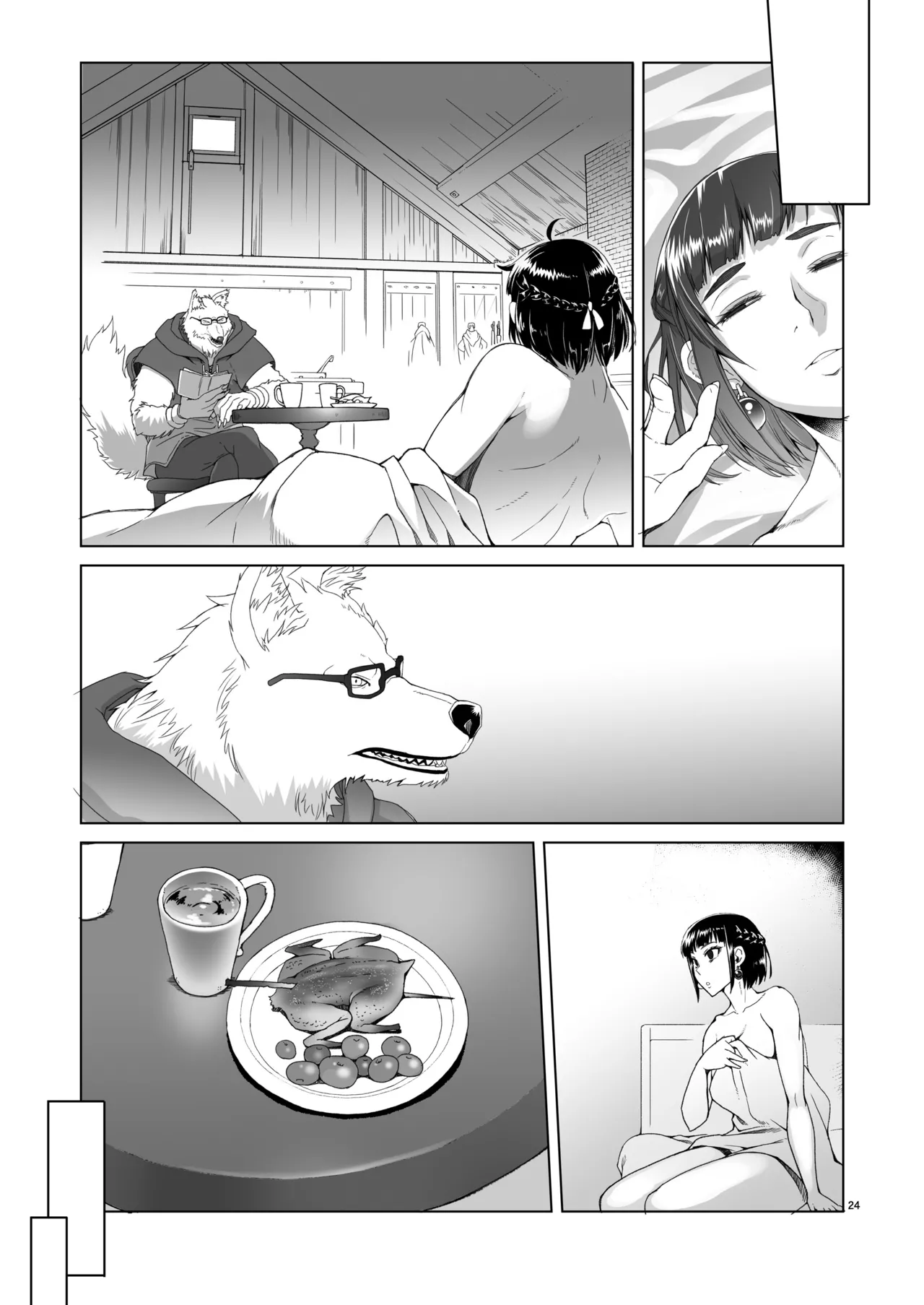 [Asaki Blog Branch Office (Asaki Takayuki)] Onnakishi Rael to Suzuiro no Mori no Kiba 2 | Lady Knight Rahel and The Silvery Forest Fang 2[Digital][CT Scans] изображение № 49