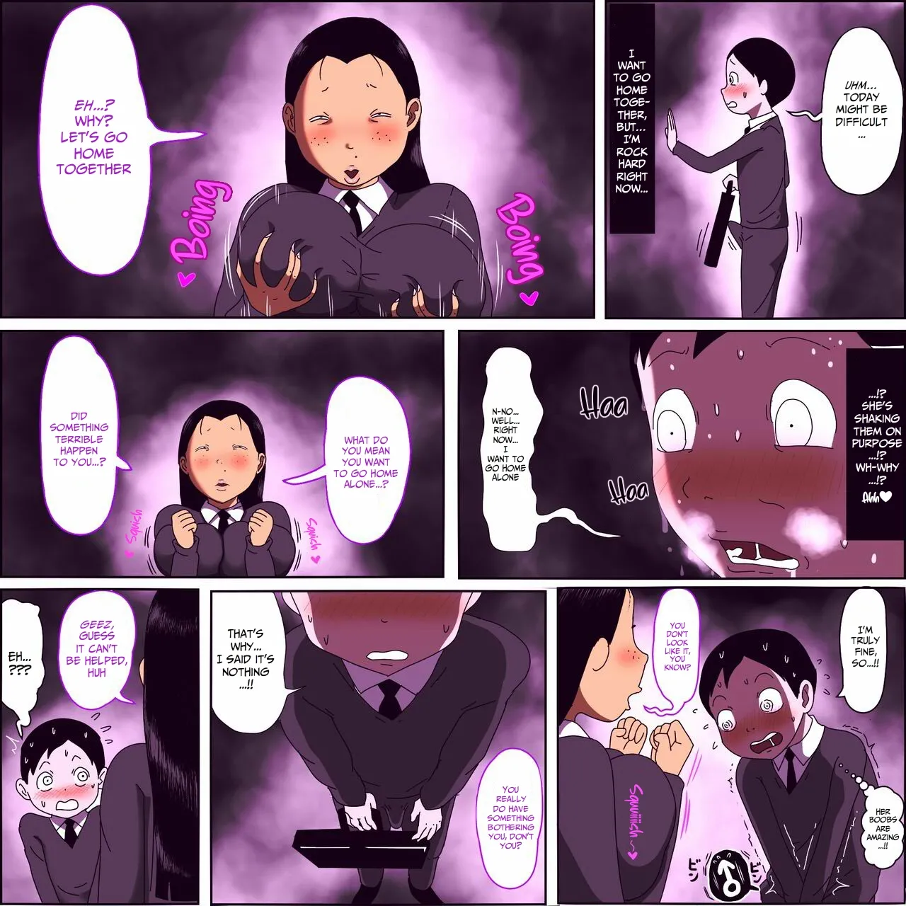 [ampullaria] Metsuki ga Yarashii Class no Busu Onna ~Fellatio edition~ [English] {Otaku101} 图片编号 13