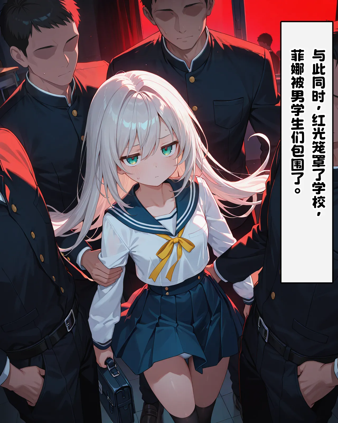 [Fina@AI Illustration] Henshin Hiroin wa Haiboku o Shiranai Hazudatta [Vol.02] [AI Generated][Chinese] 이미지 번호 7