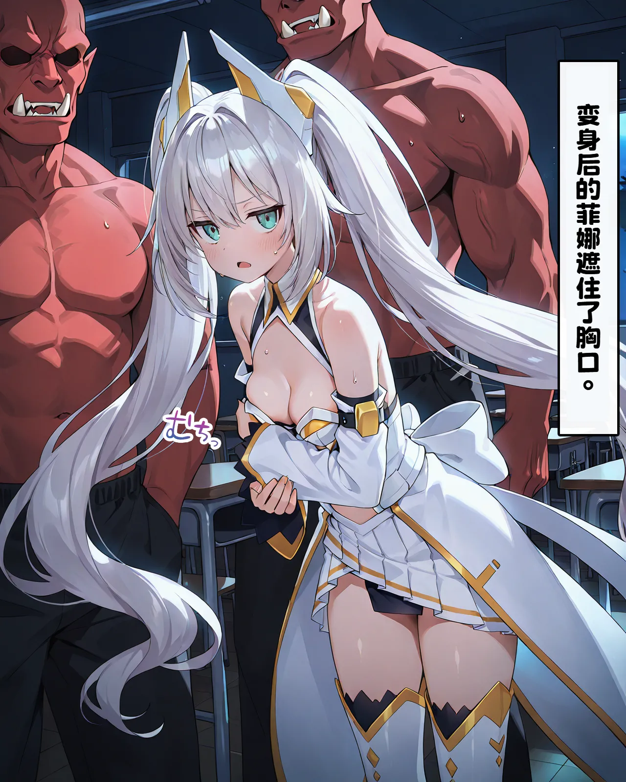 [Fina@AI Illustration] Henshin Hiroin wa Haiboku o Shiranai Hazudatta [Vol.02] [AI Generated][Chinese] 이미지 번호 19