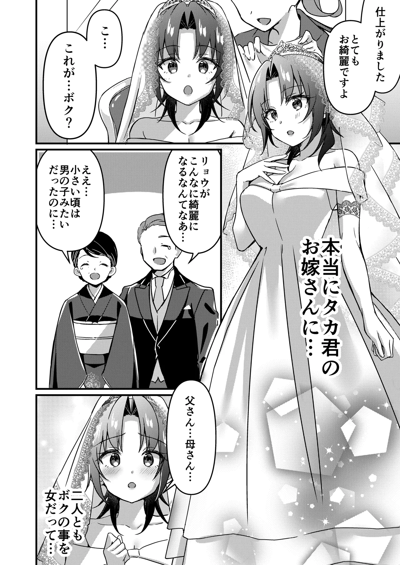 [TSFのF] 人生改変アプリで薔薇色の日々！ ～ボク♂は幸せな花嫁♀～ numero di immagine  15