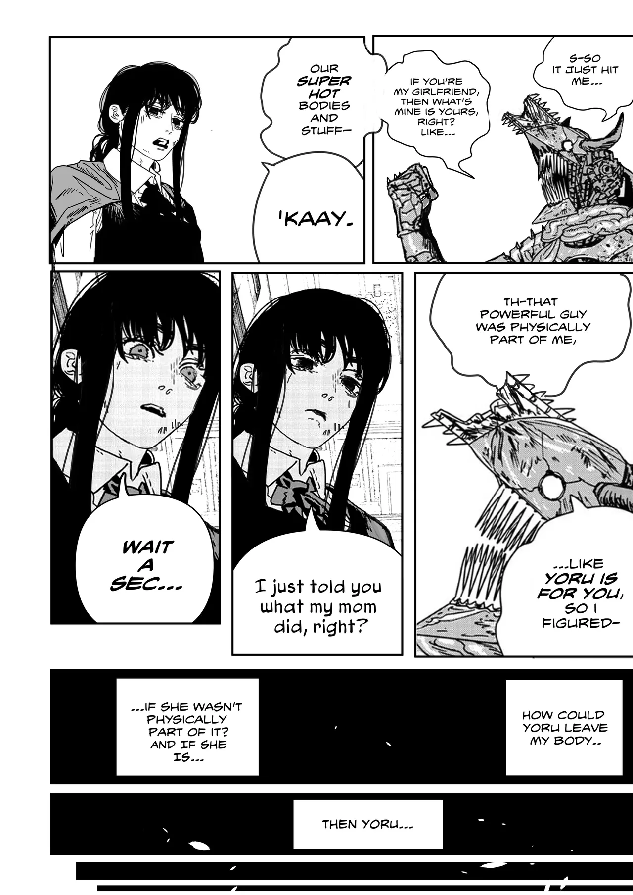 (AuthorBrendonG) Chainsaw Man Chapter 232 Alternate Bildnummer 18