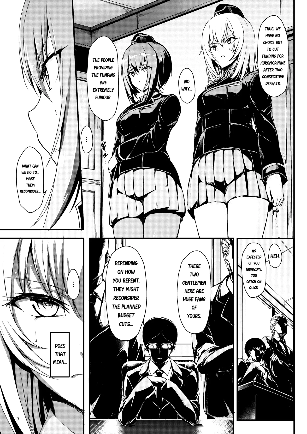 [Kyockchokyock (Kyockcho)] The Violation of Kuromorimine (Girls und Panzer) [English] [Digital] [RagsSgar_Translations] 7eme image