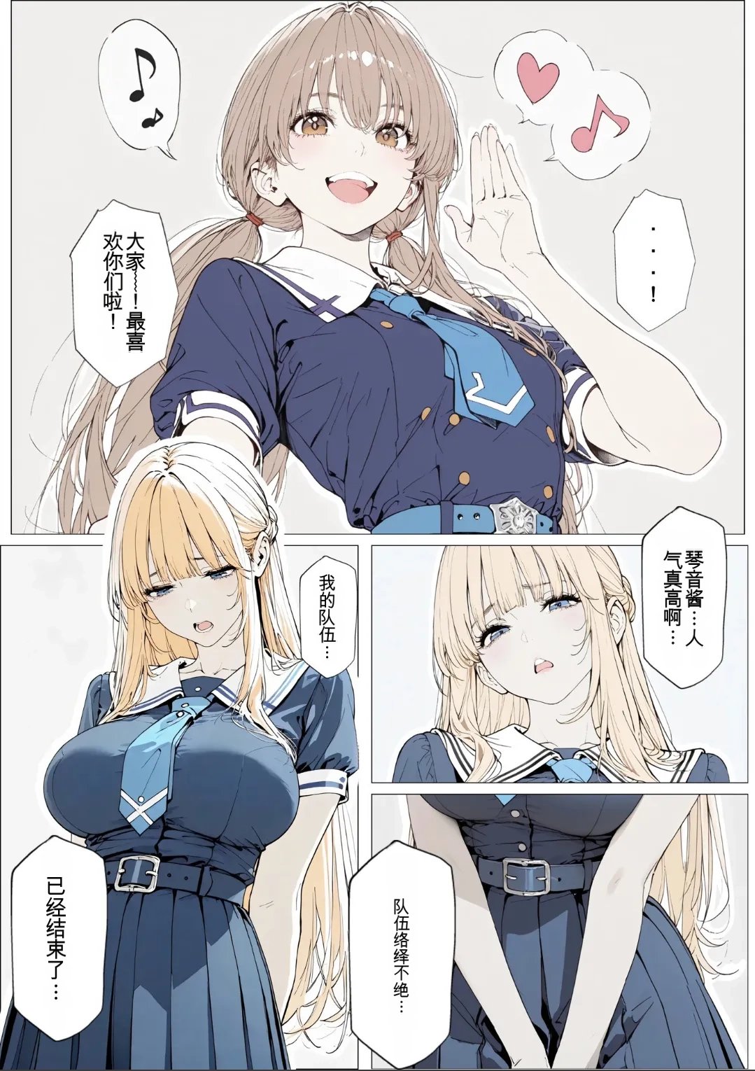 [AI_MAKER] 國立彩舞来学園 第02話 (オリジナル) [AI Generated][AI 翻译] 图片编号 12