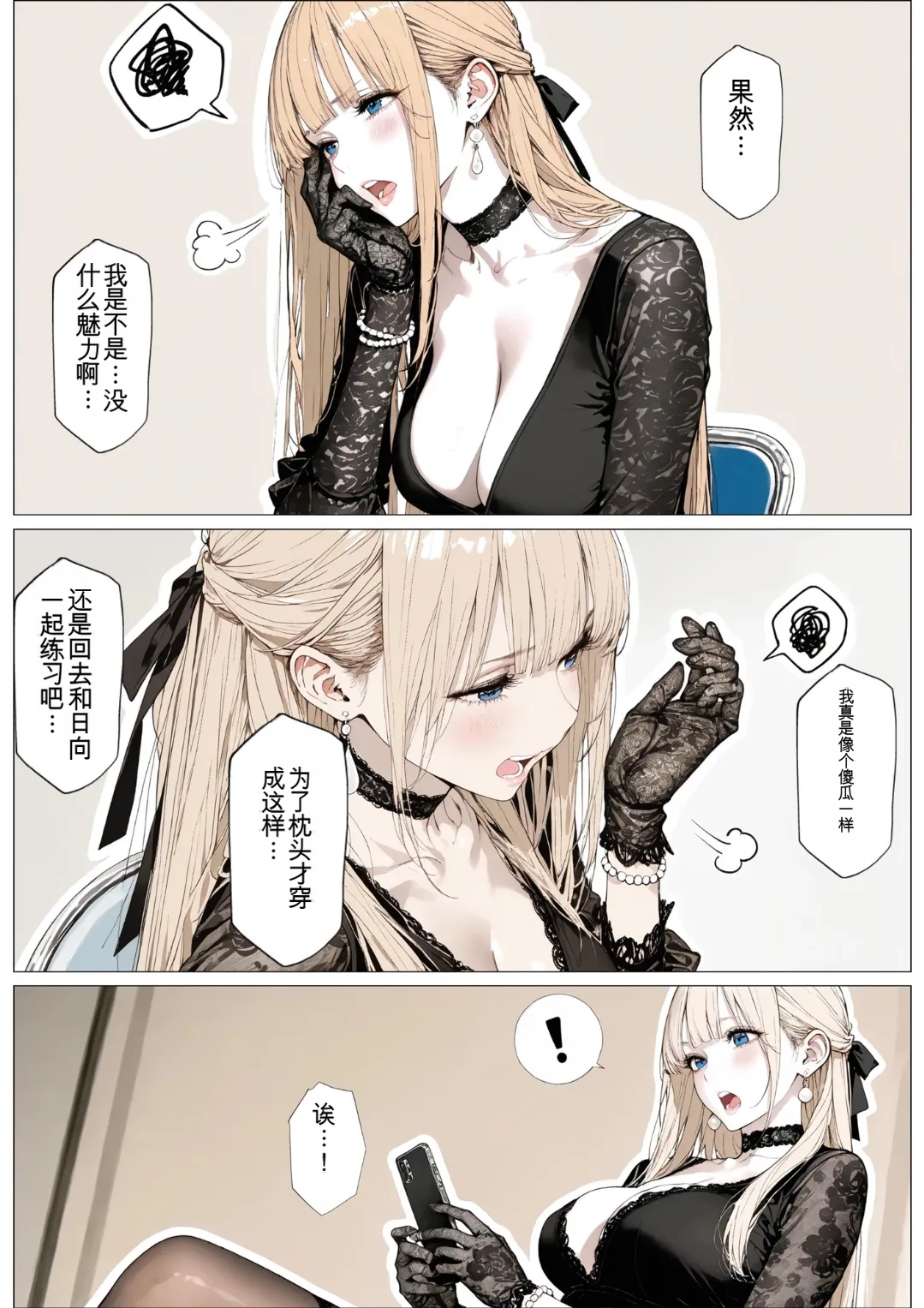 [AI_MAKER] 國立彩舞来学園 第02話 (オリジナル) [AI Generated][AI 翻译] 图片编号 46