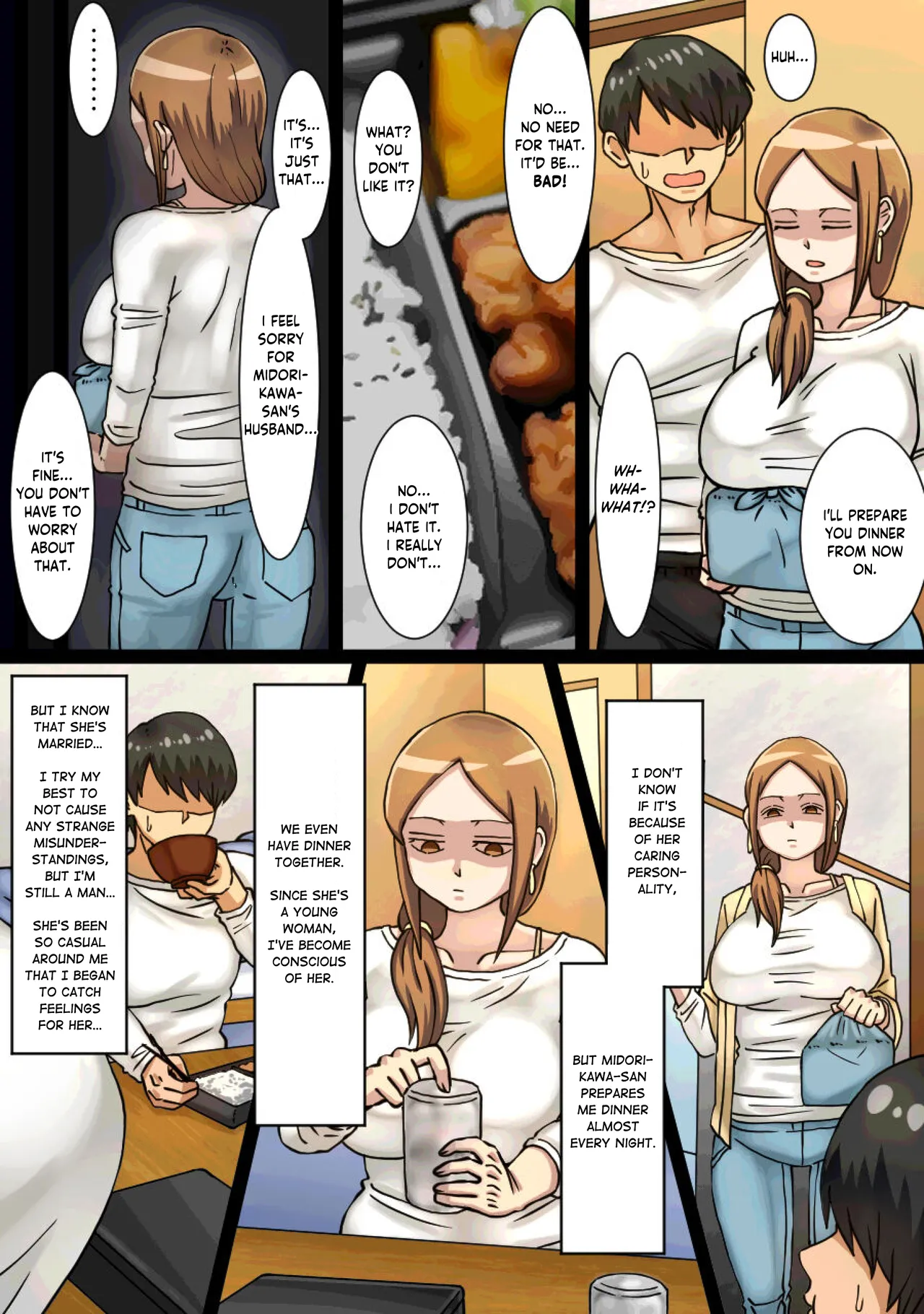 [Kaisendoh (Makuzira)] The Story of the Landlady Taking Advantage of Me While I Was Sleeping and Secretly Having Sex With Me [English] изображение № 11