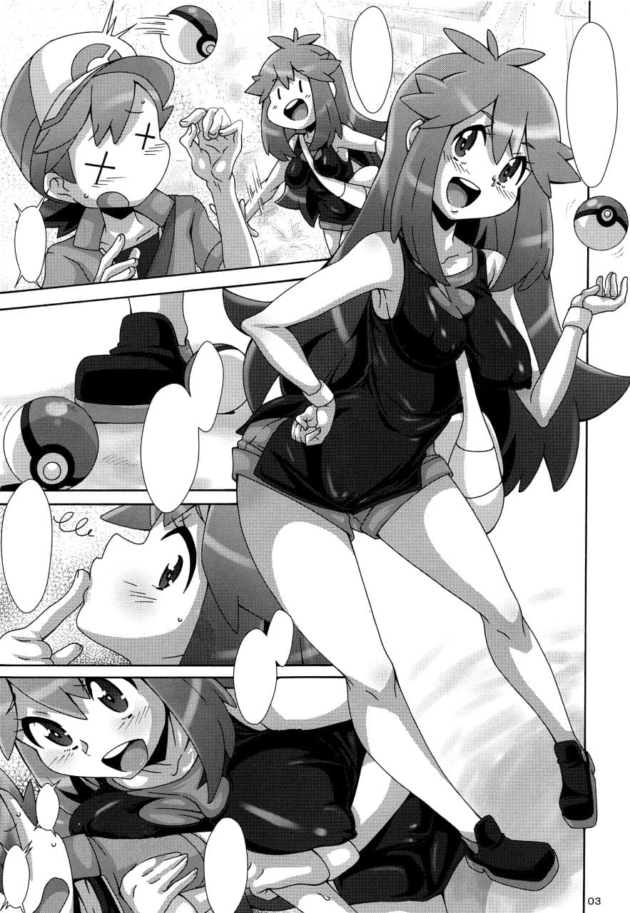 (C96) [Akusei-Shinseibutsu (Nori)] Watashi no 〇〇 ni Natte yo!! (Pokémon) [Textless] Bildnummer 3