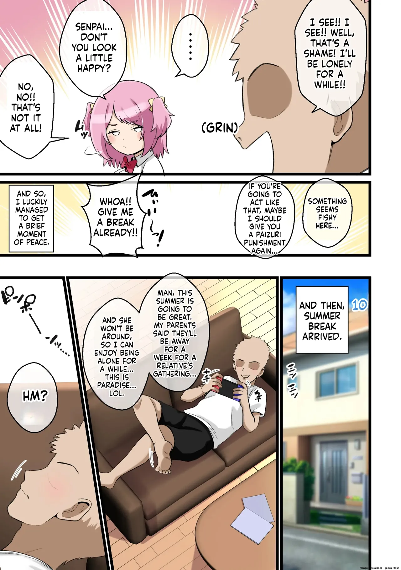 Paizuri Kowai ~Namaiki Kouhai Kanojo ni Paizuri de Shiboritorareru Hanashi~ Bildnummer 18