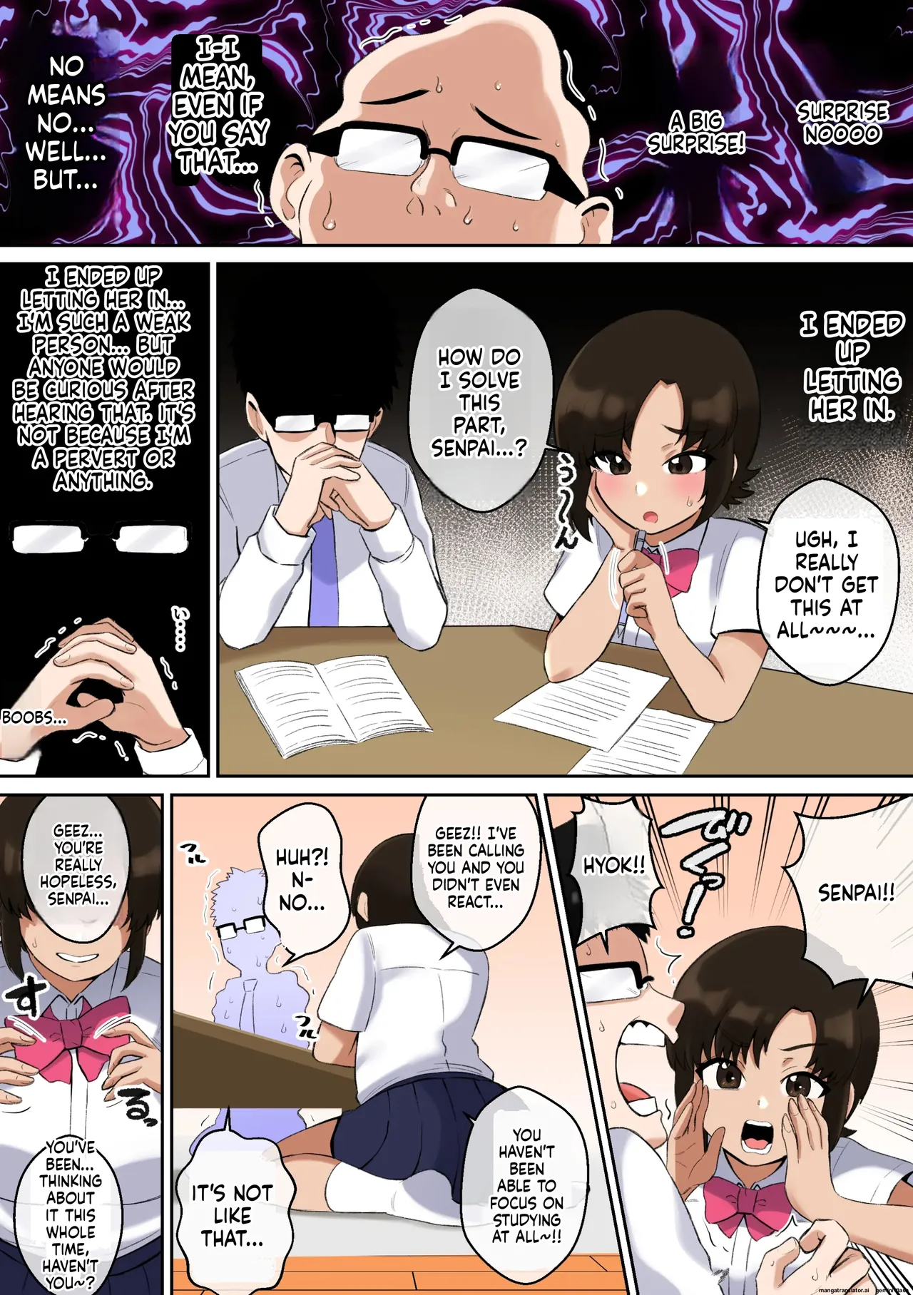 Namaiki Aho Kouhai no Paizuri no Mae de wa Baka ni Naru Boku Bildnummer 18