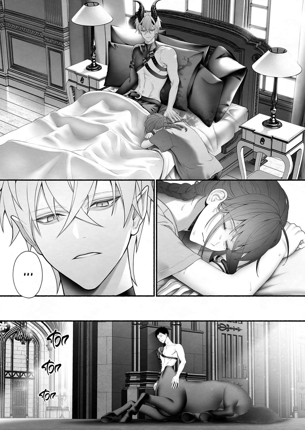 [OVERKILL (Bita)] Демон, спасший Святую от героев | Yuusha Party kara SEIJO wo Sukutta no ha MAOU-sama Deshita [Russian] [EDEN | Handsome Mans Only] imagen número 31