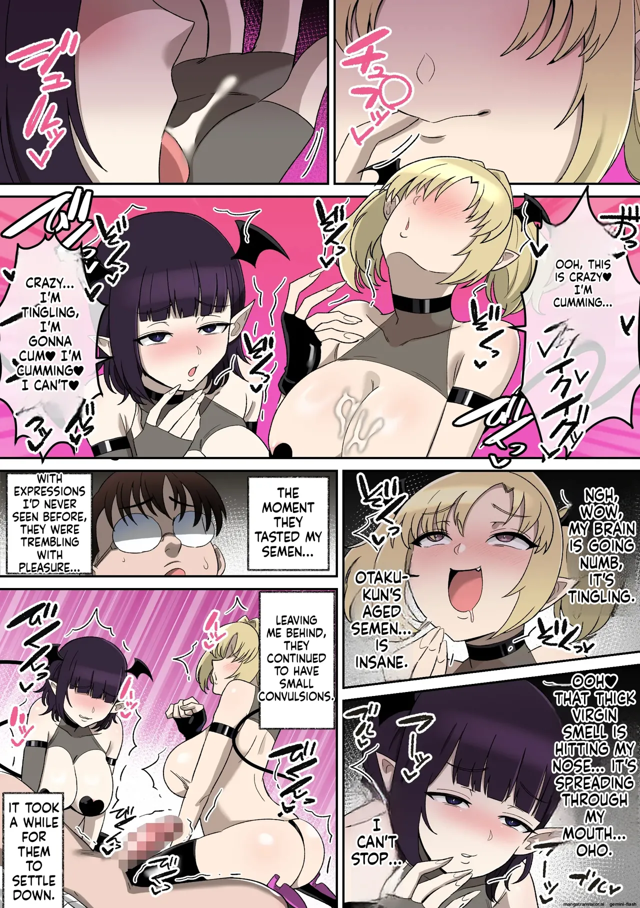 W Paizuri Gal Succubus ni Seishi Katsuage Sareru Hanashi numero di immagine  42