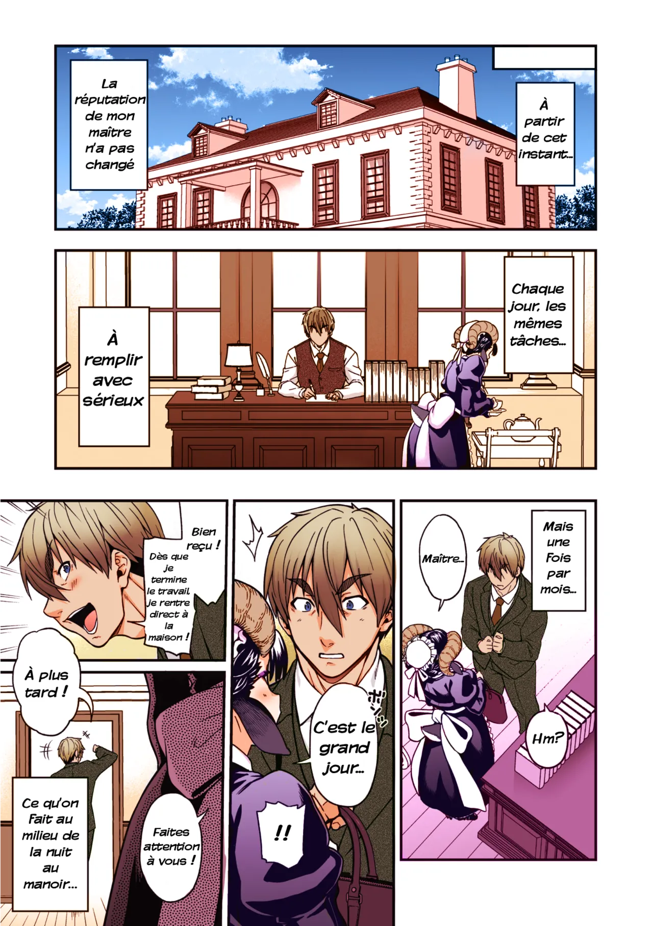 [Jun] Koisuru Kuroyagi | Une chèvre noire rasée avec amour (COMIC GAIRA Vol. 09) [French] [Colorized] [Decensored] изображение № 28