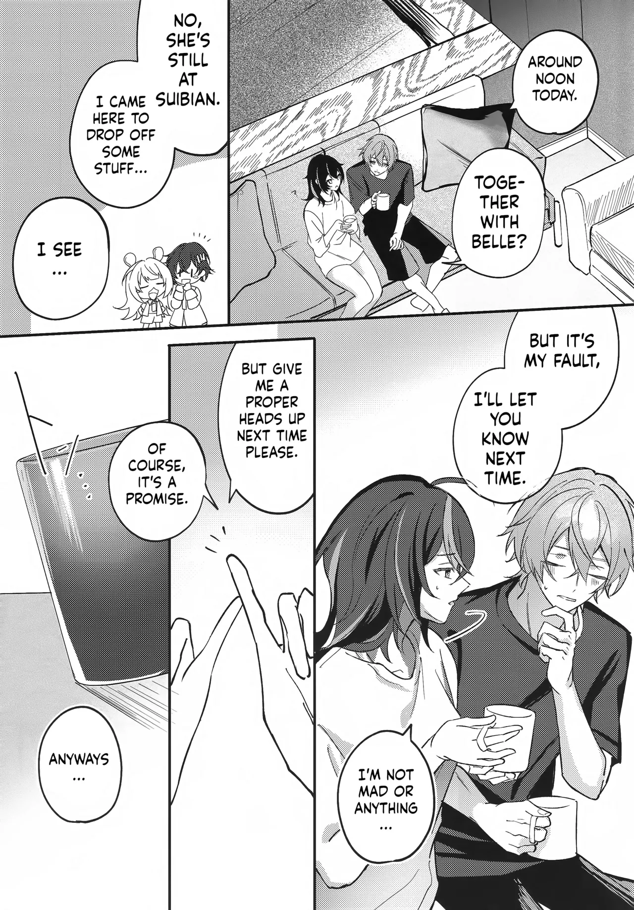 (C106) [Strawberry Langue de Chat (Minase)] Amayadori wa Taion de. - Under the rain. (Zenless Zone Zero) 图片编号 20